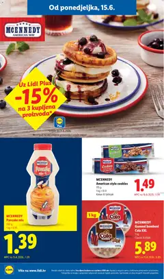 MCENNEDY Gumeni bomboni Cola XXL, Gumeni bomboni Cola XXL - Pregled kataloga iz trgovine Lidl, vrijedi od 15.06.2026 | Stranica: 18 | Proizvodi: Meso, Bomboni, Lješnjak, Kakao