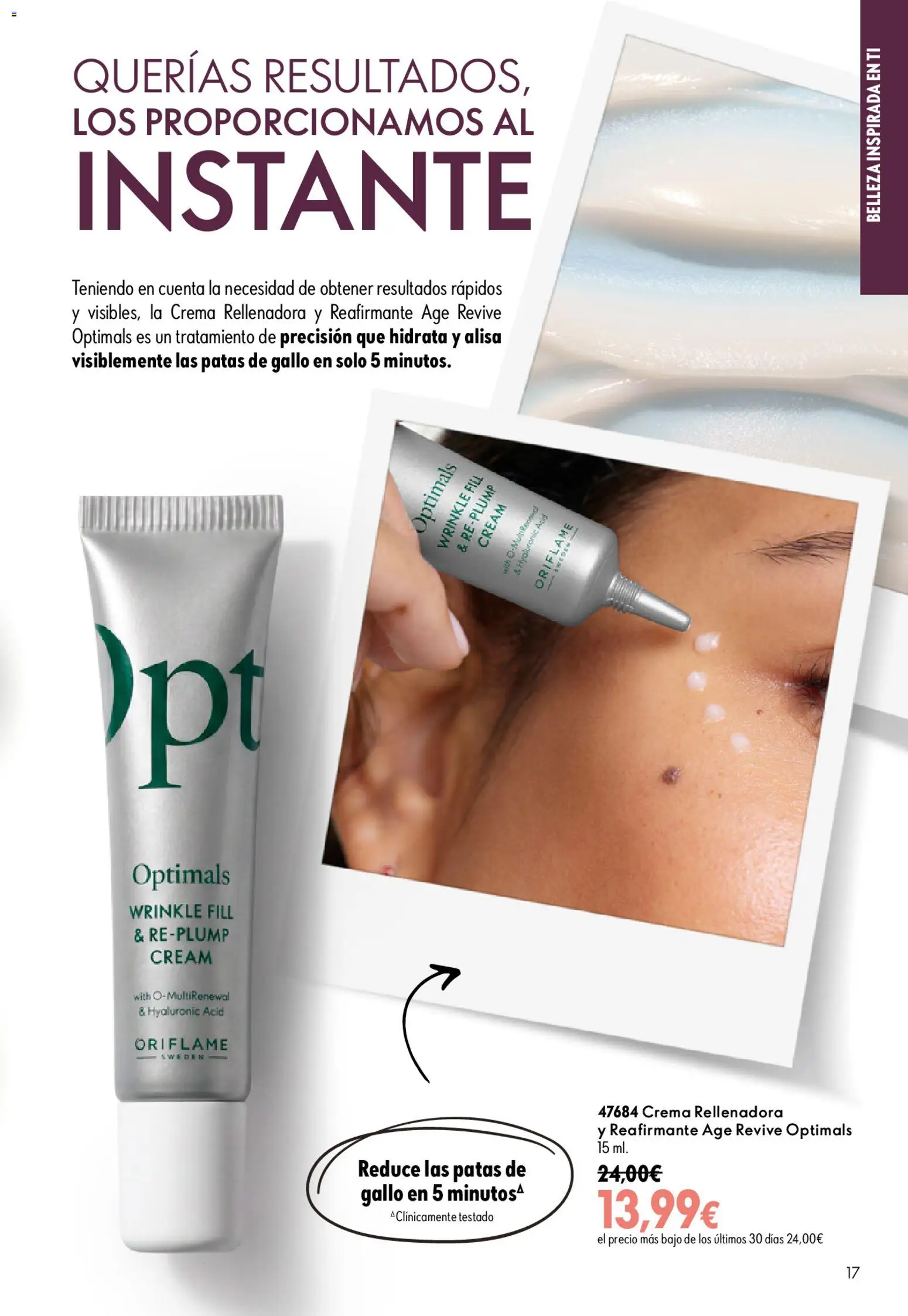 Oriflame - Catálogo Campaña 13 │ válido desde el 16/09/2026 | Página: 17 | Productos: Crema
