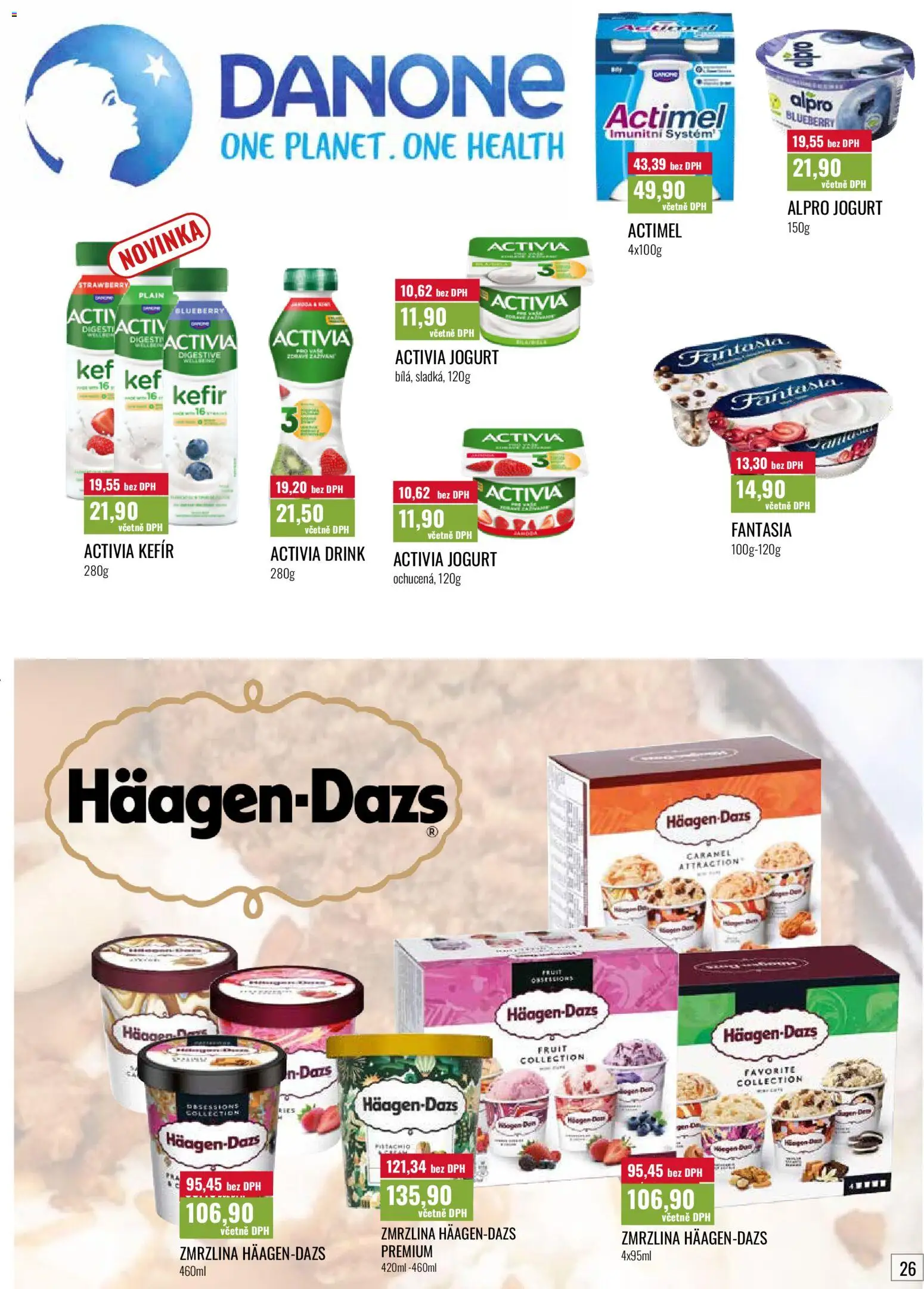 Ratio leták od 01.08.2026 | Strana: 27 | Produkty: Kefír, Jogurt, Actimel, Alpro
