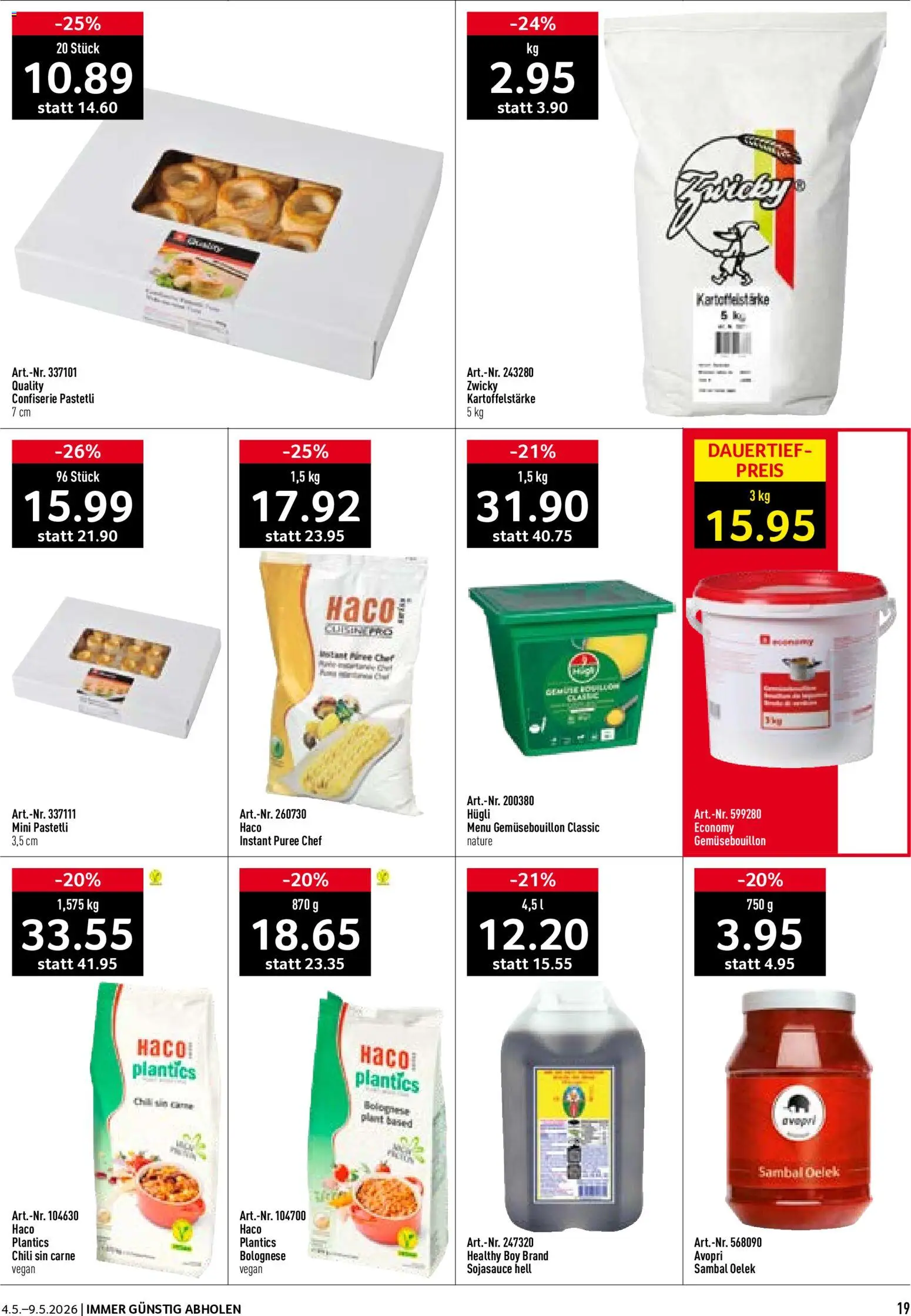 🛍️ Prodega aktionen ab 04.05.2026 » Entdecken Sie exklusive Rabatte und sparen Sie noch heute! 💰 | Schweiz