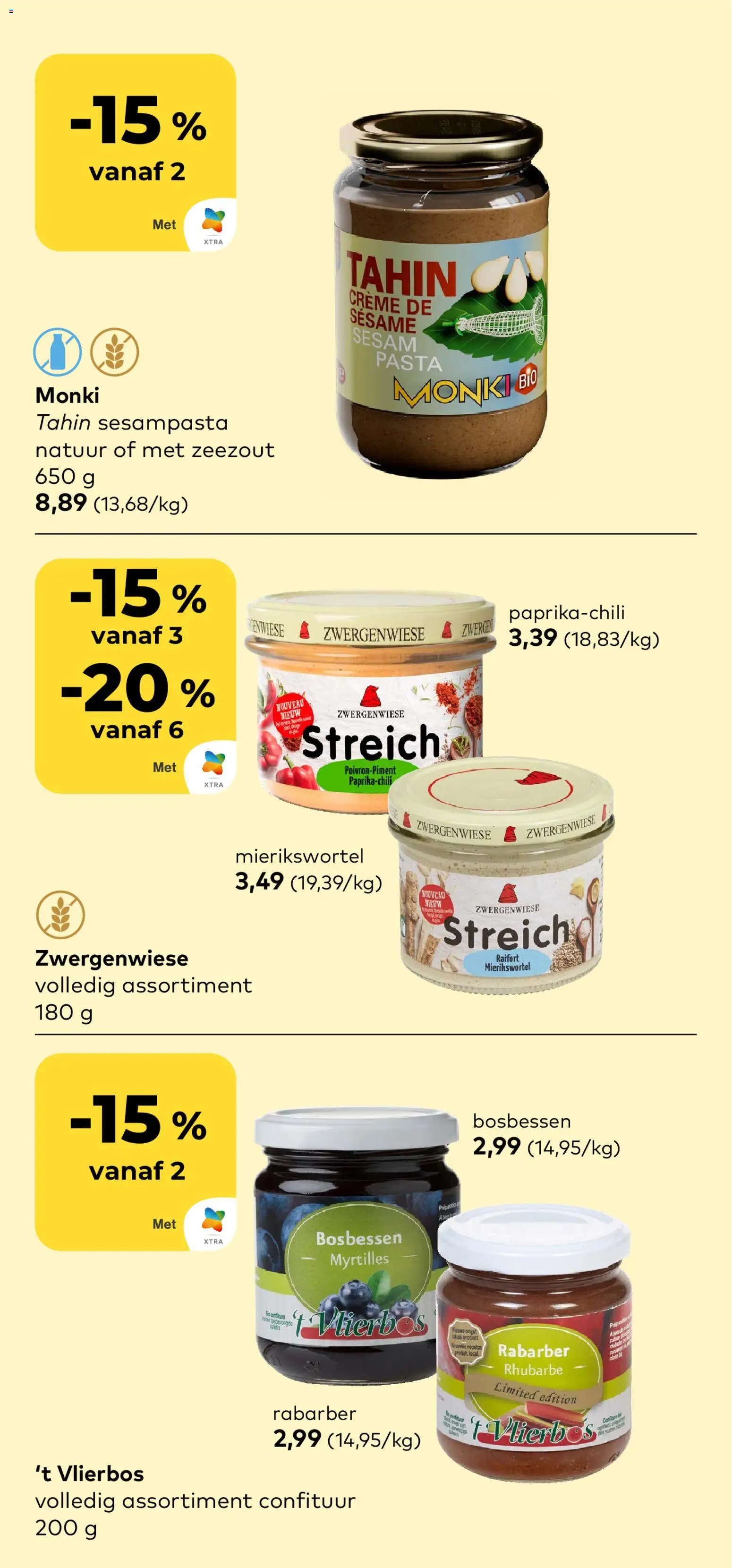 {H1} | Pagina: 6 | Producten: Pasta, Zeezout, Bosbessen, Crème