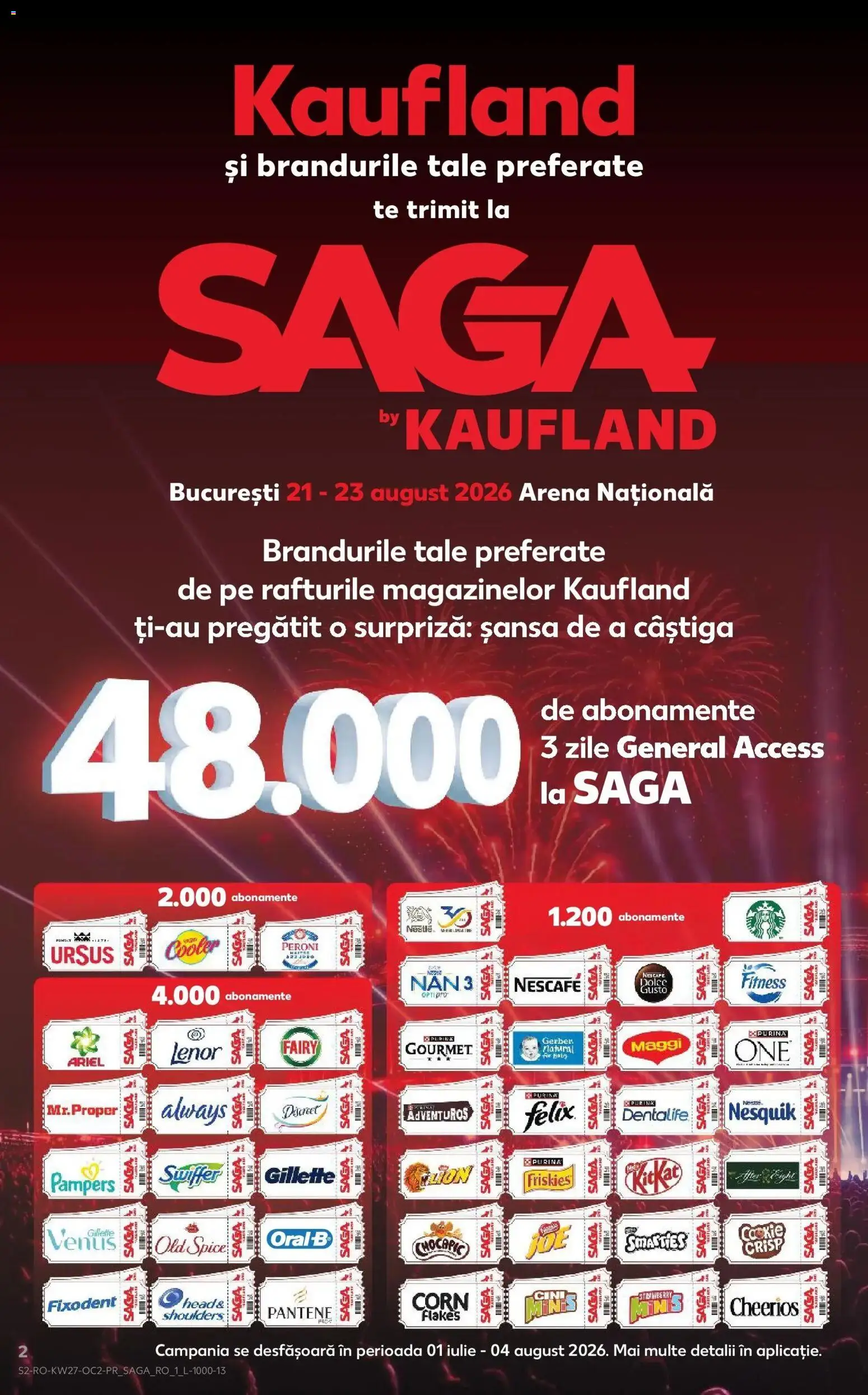 Noul catalog Kaufland – valabil de la 01.07.2026 | Pagină: 2 | Produse: Kısırlaştırılmış Kedi Maması
