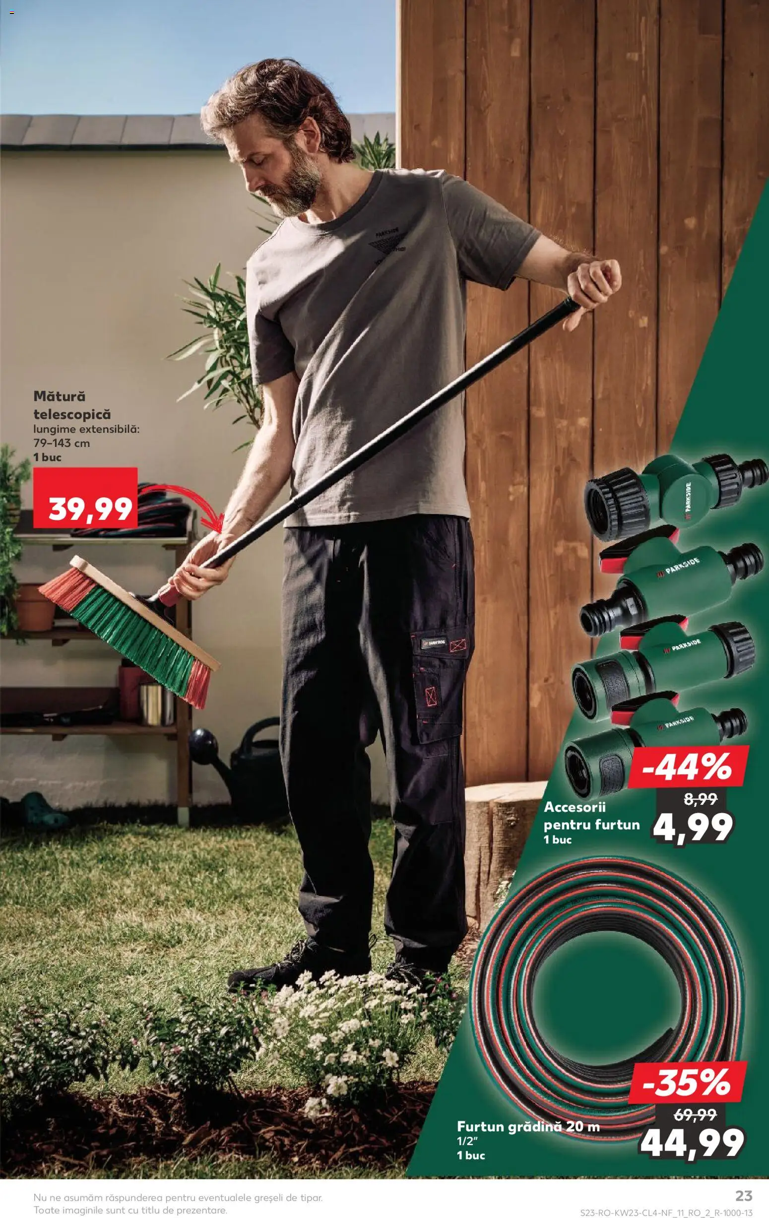 Kaufland RO akciós ujság - amely érvényes a következő dátumtól: 03.06.2026 | Oldal: 23 | Termékek: Parkside