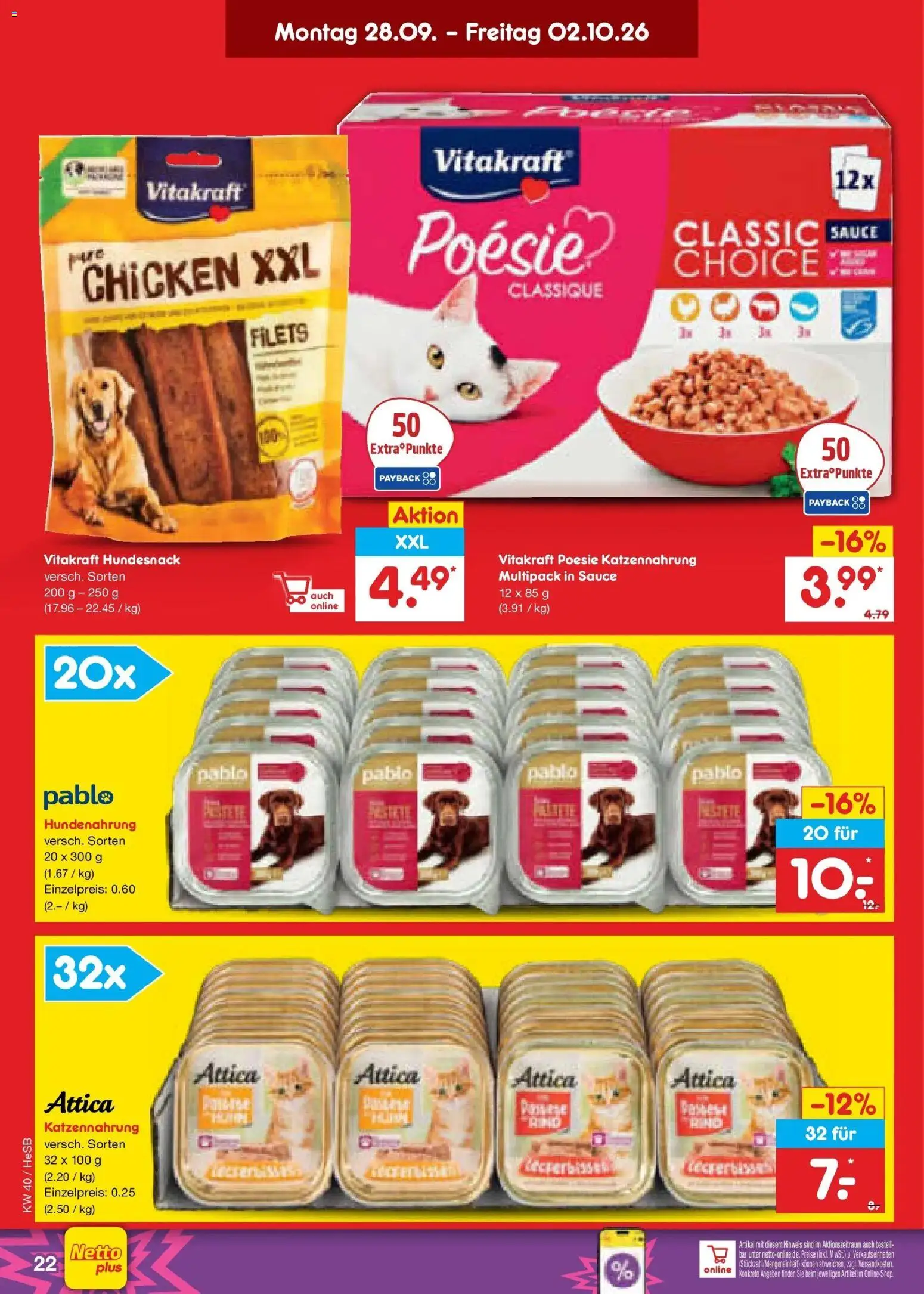 Netto Marken-Discount Prospekt Hamburg – gültig ab 28.09.2026 | Seite: 32