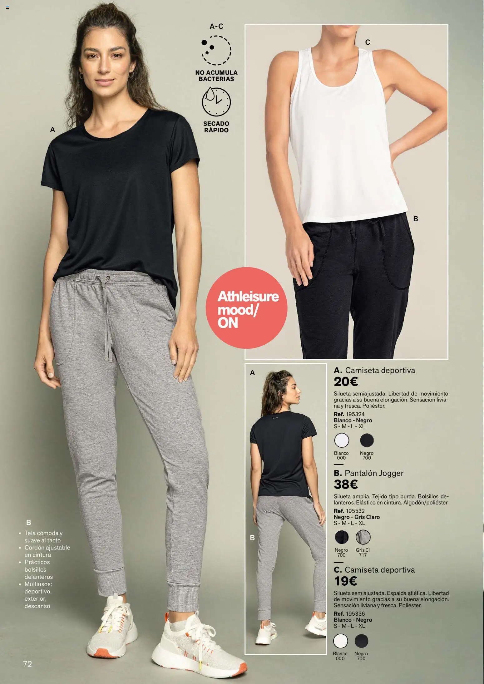 Leonisa folleto │ válido desde el 01/09/2026 | Página: 74 | Productos: Cómoda, Camiseta deportiva