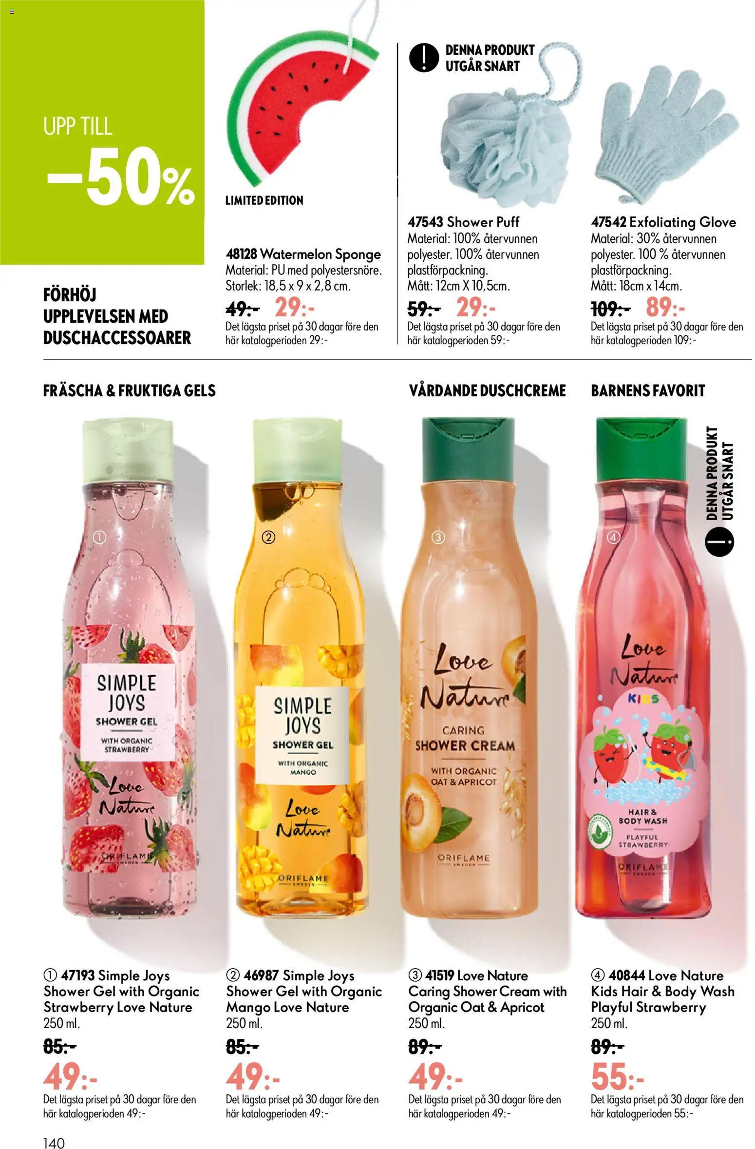 Oriflame reklamblad aktuell från 05/08/2026 | Sida: 140