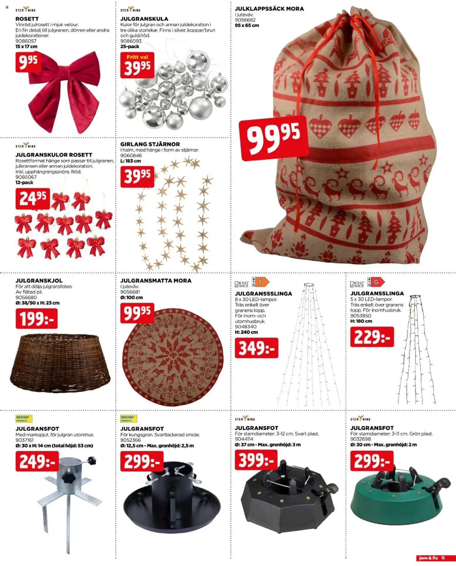 Jem & Fix reklamblad aktuell från 25/10/2026 | Sida: 15