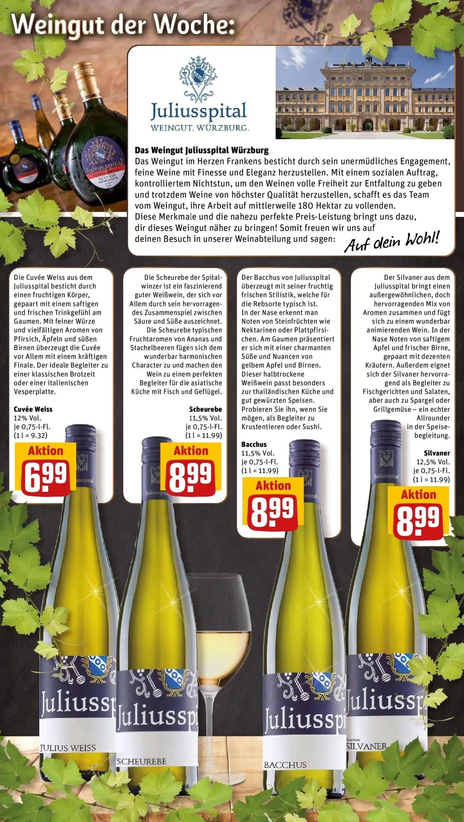 Rewe Prospekt Lippstadt / Bad Waldliesborn – gültig ab 08.06.2026 | Seite: 30 | Produkte: Küche, Äpfel, Spargel, Wein