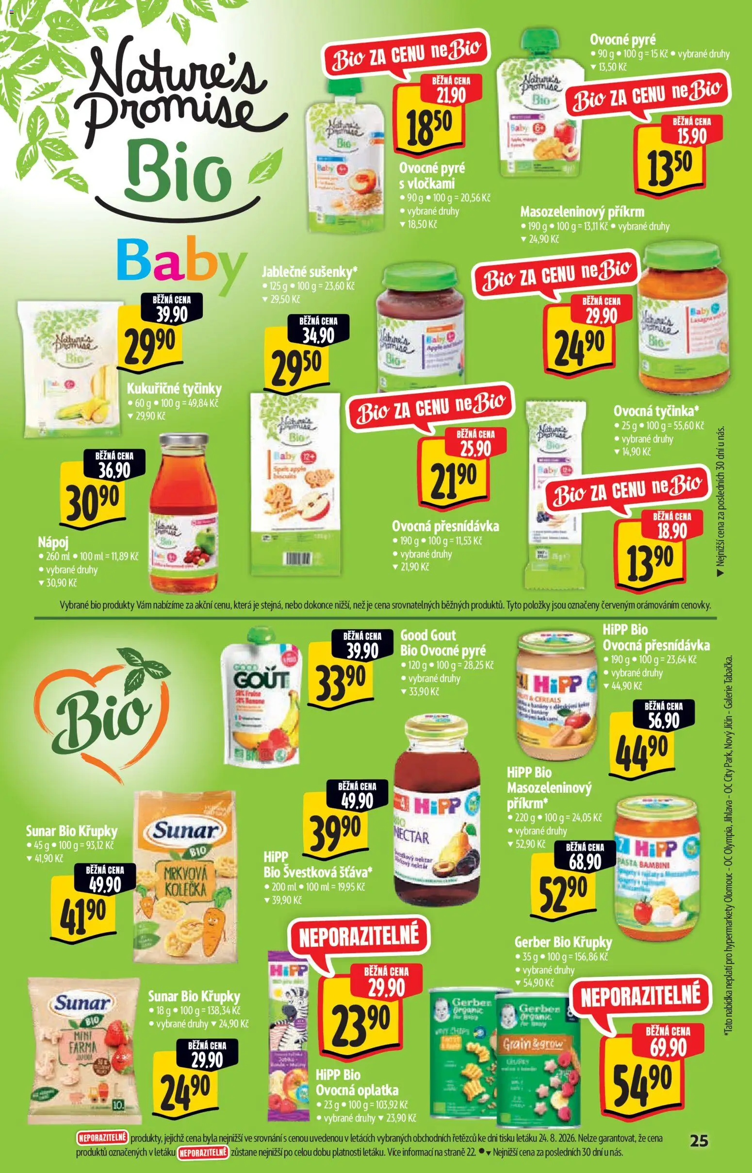 Albert katalog - Hypermarket - Bio od 02.09.2026 | Strana: 25 | Produkty: Cookies, Sunar, Apple, Hipp
