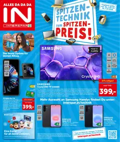 Interspar Sonderfolder Technik ab 01.10.2026 gültig