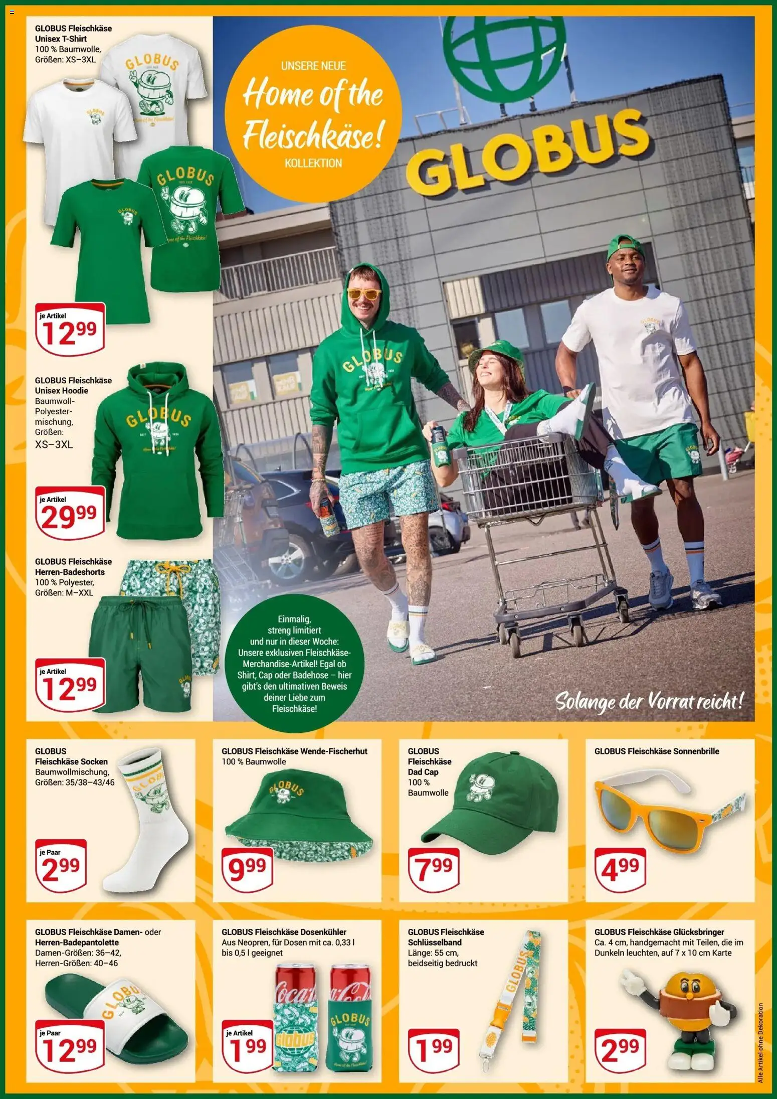 Globus Fleischkäse-Festival 2026 – gültig ab 08.06.2026 | Seite: 2 | Produkte: Hoodie, Socken