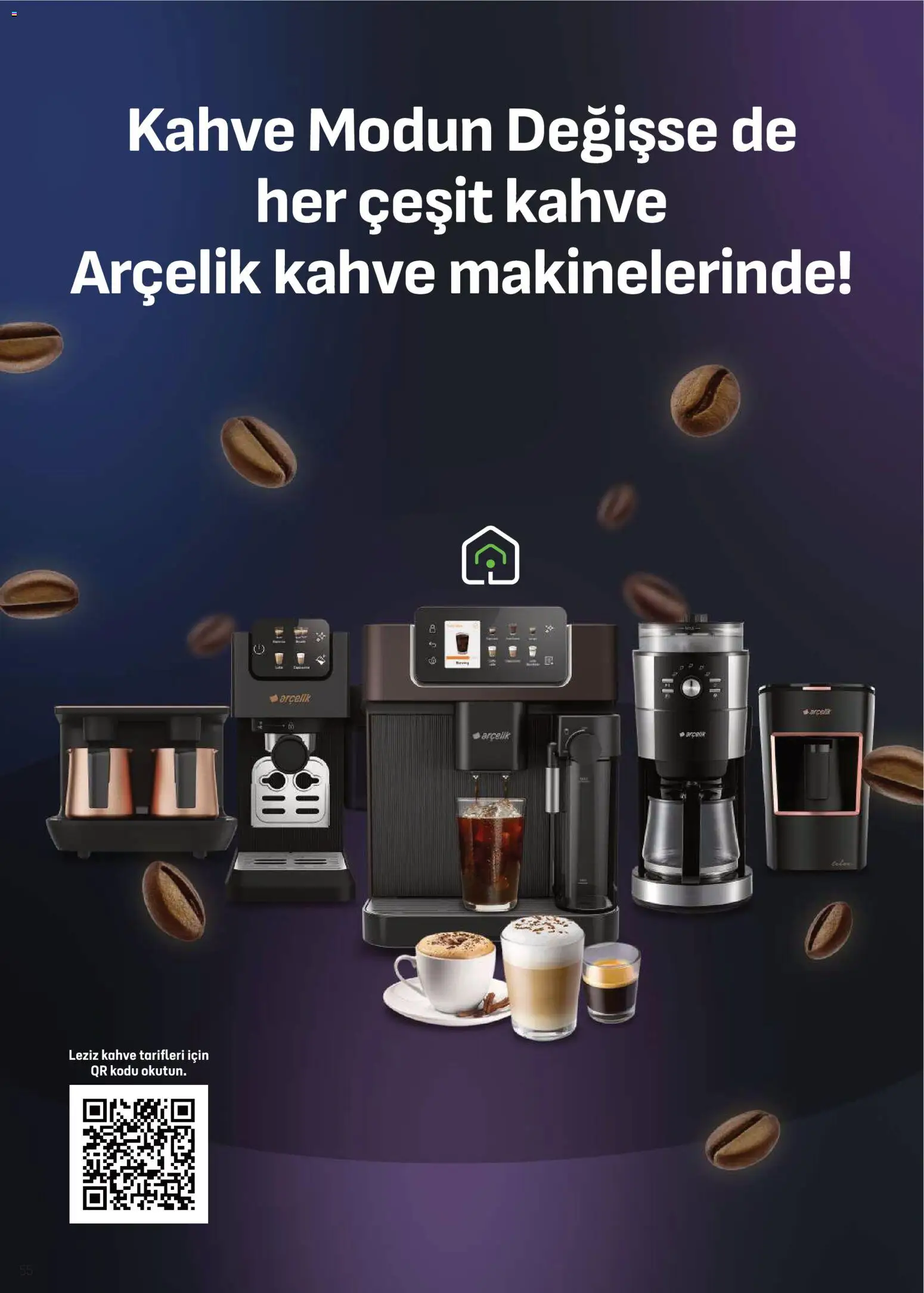 Arçelik Katalog - 01 Ağustos 2026 tarihinden itibaren geçerlidir | Sayfa: 55