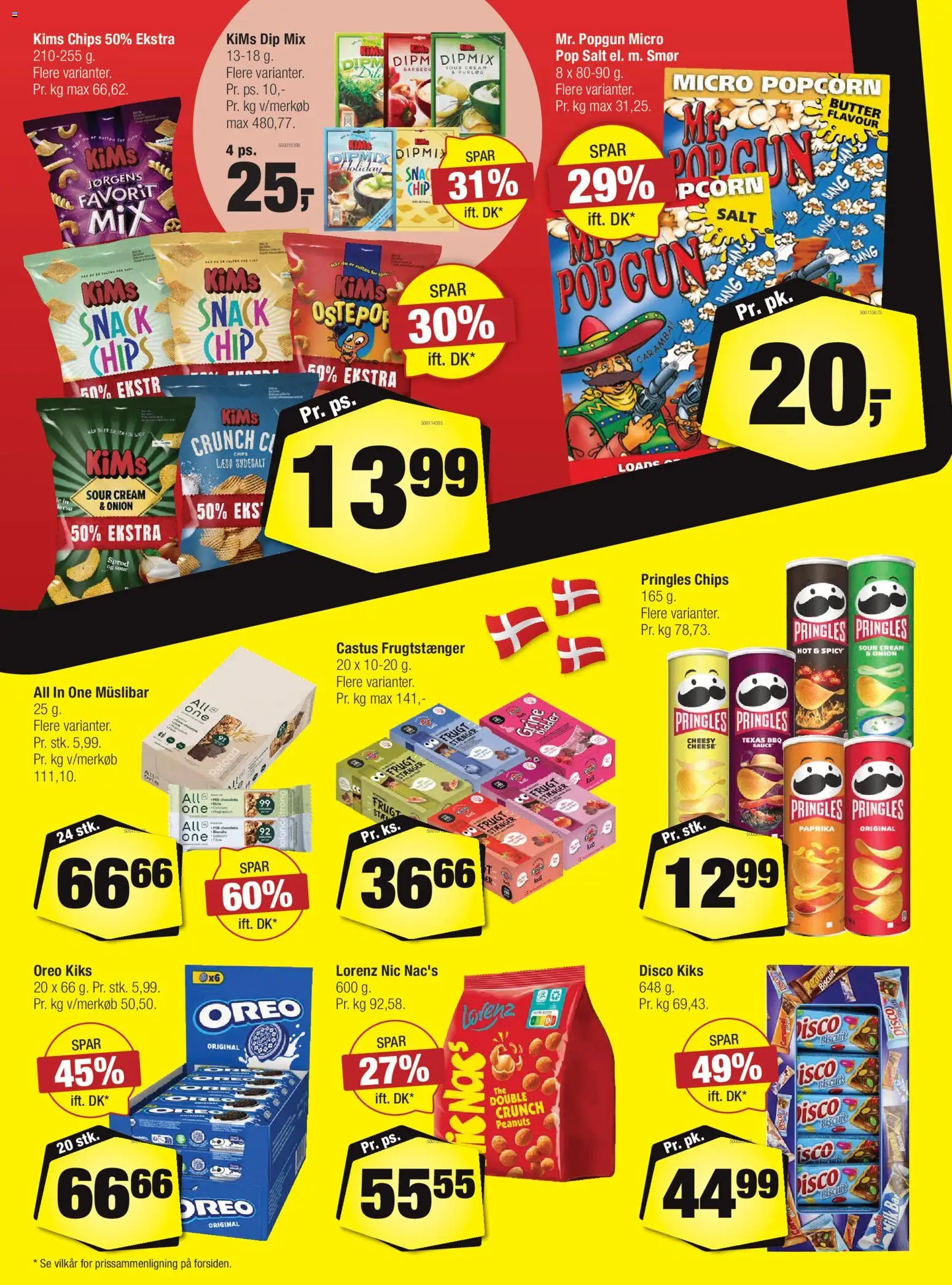 Calle tilbudsavis – gyldig fra 02/09/2026 | Side: 10 | Produkter: Kiks, Chips, Salt, Oreo