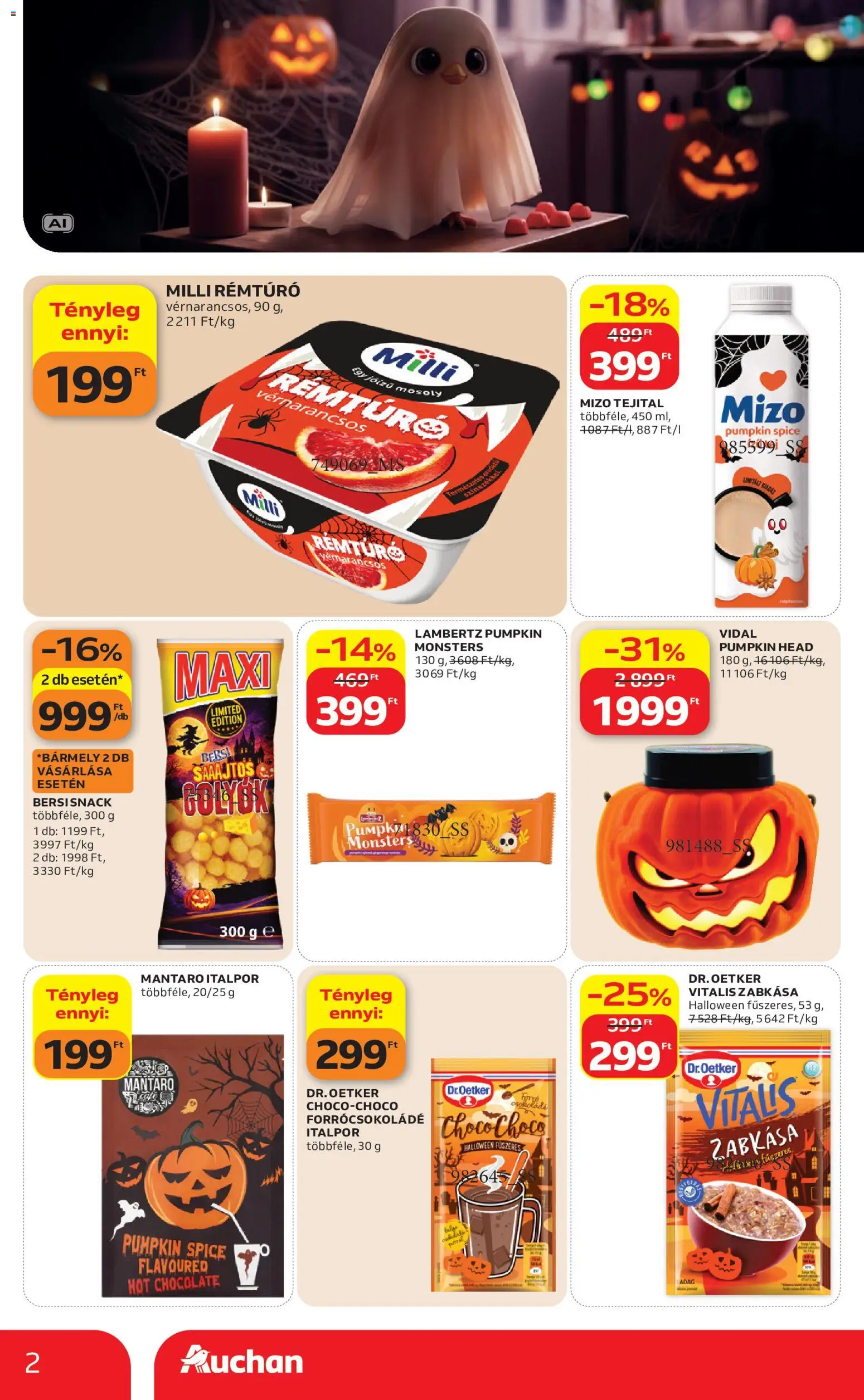 Auchan akciós ujság - amely érvényes a következő dátumtól: 2026.10.01. | Oldal: 2