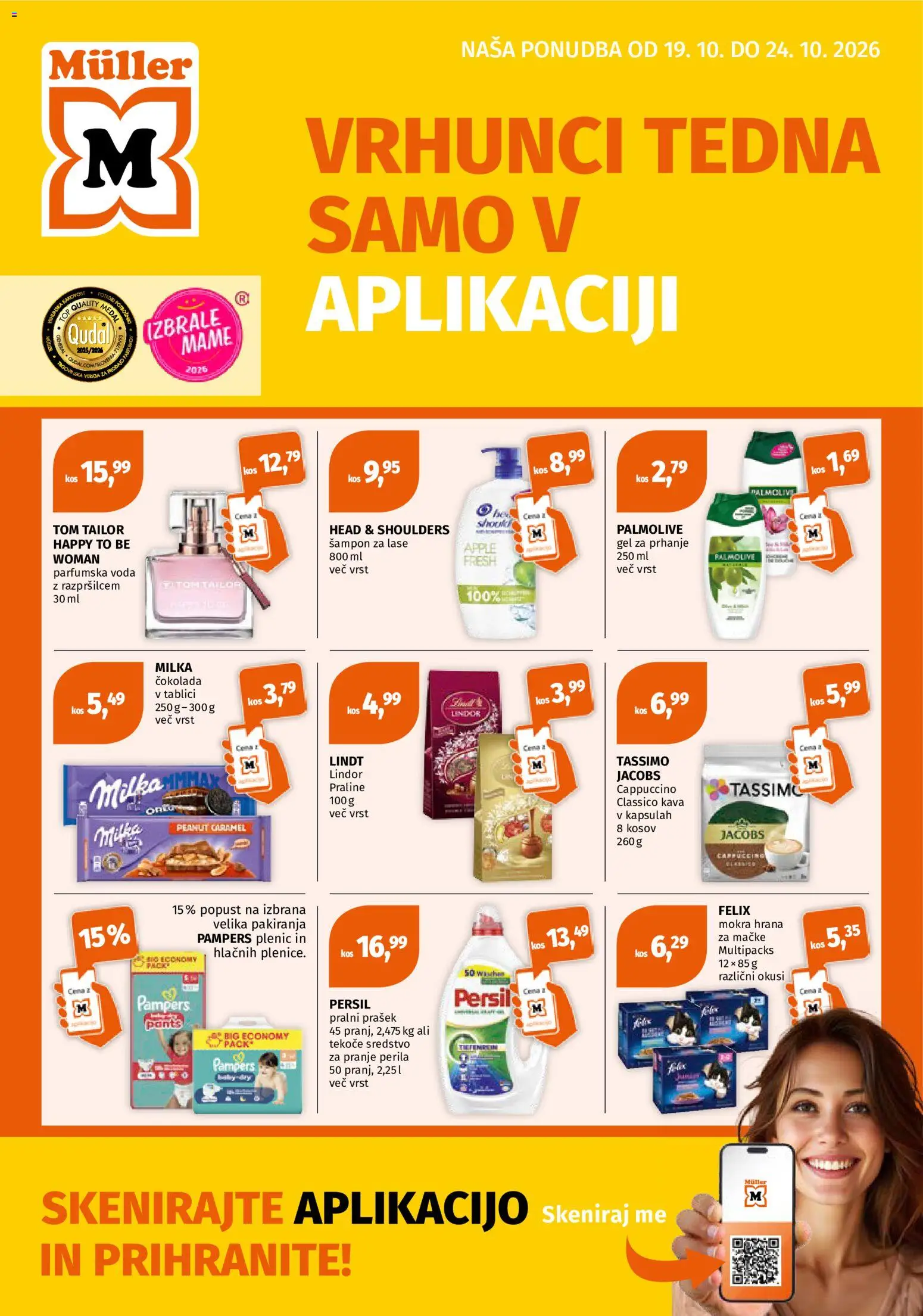 Novi Müller katalog ponudbe – veljaven od 19.10.2026 | Stran: 1