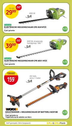 Brico Plan-it Zelf gemaakt. Slim bespaard. - Voorbeeld van een folder van Brico, geldig van 23/09/2026 | Pagina: 43 | Producten: Heggenschaar, Batterij