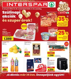 Interspar akciós újság - amely érvényes a következő dátumtól: 2026.10.29.