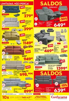 Pré-visualização Conforama folheto válido de 25/06/2026 | Página: 3 | Produtos: Cama, Colchão, Sofá