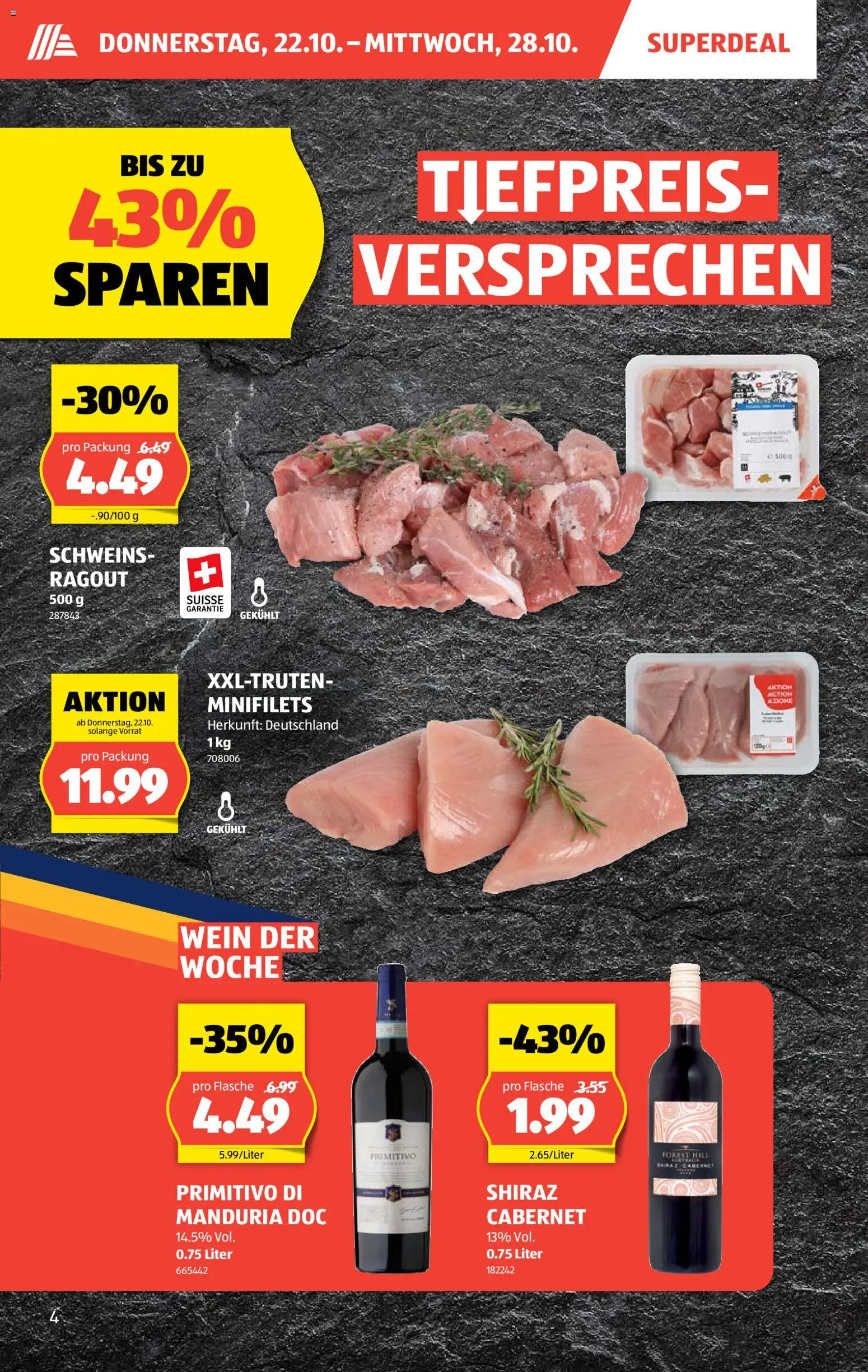 Aldi aktionen – gültig ab 22.10.2026 | Seite: 4