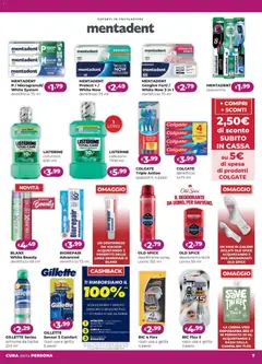 Anteprima del volantino La Saponeria volantino valido a partire dal 03/09/2026 | Pagina: 7 | Prodotti: Dopobarba, Deodorante, Listerine, Calzini