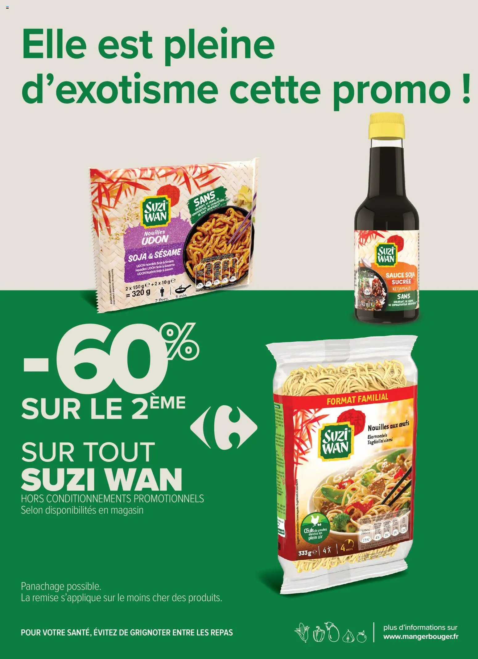{H1} | Page: 8 | Produits: Nouilles Udon, Sauce soja, Œufs, Nouilles