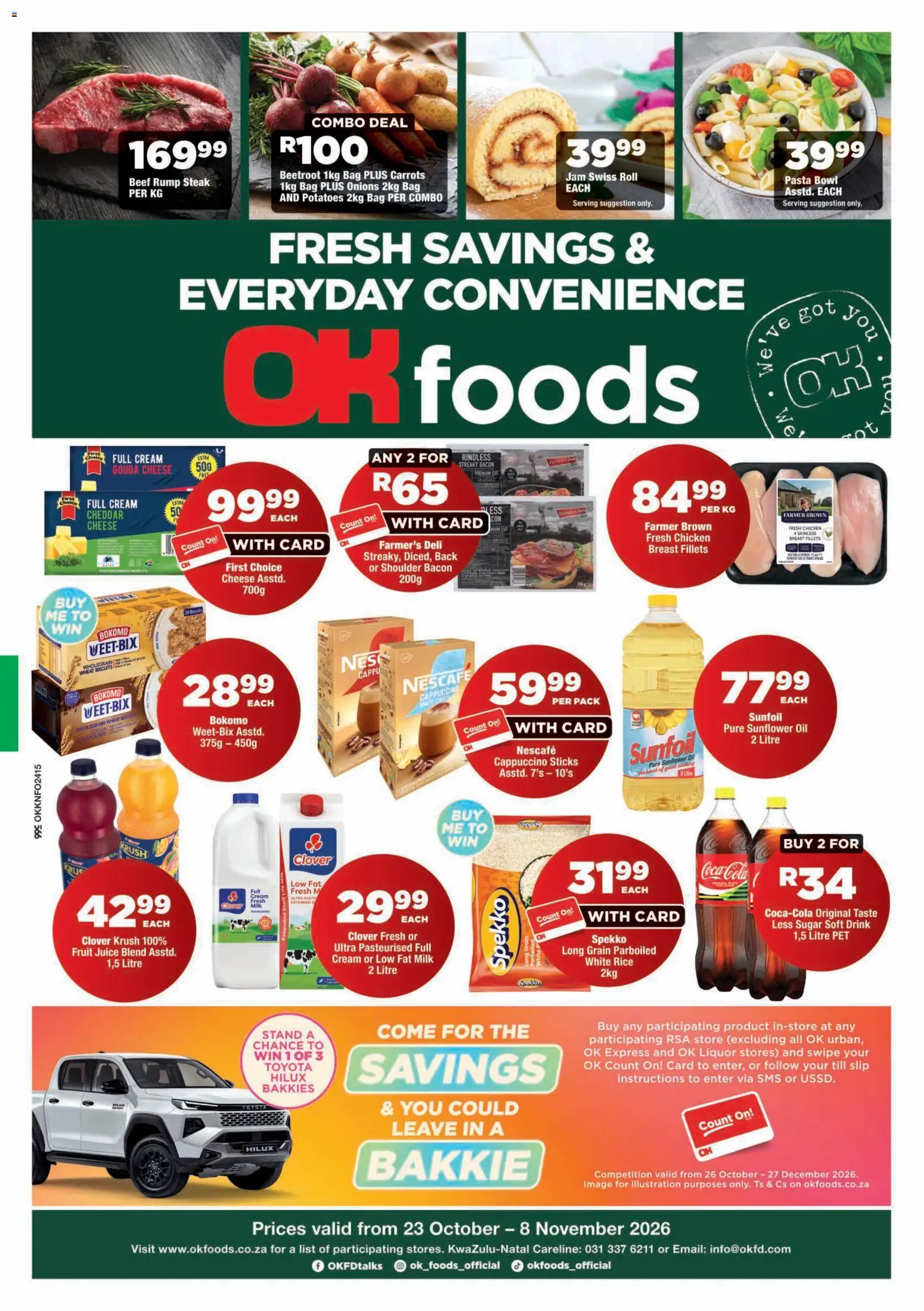 New OK Foods catalogue – valid from 23/10/2026 | Page: 1