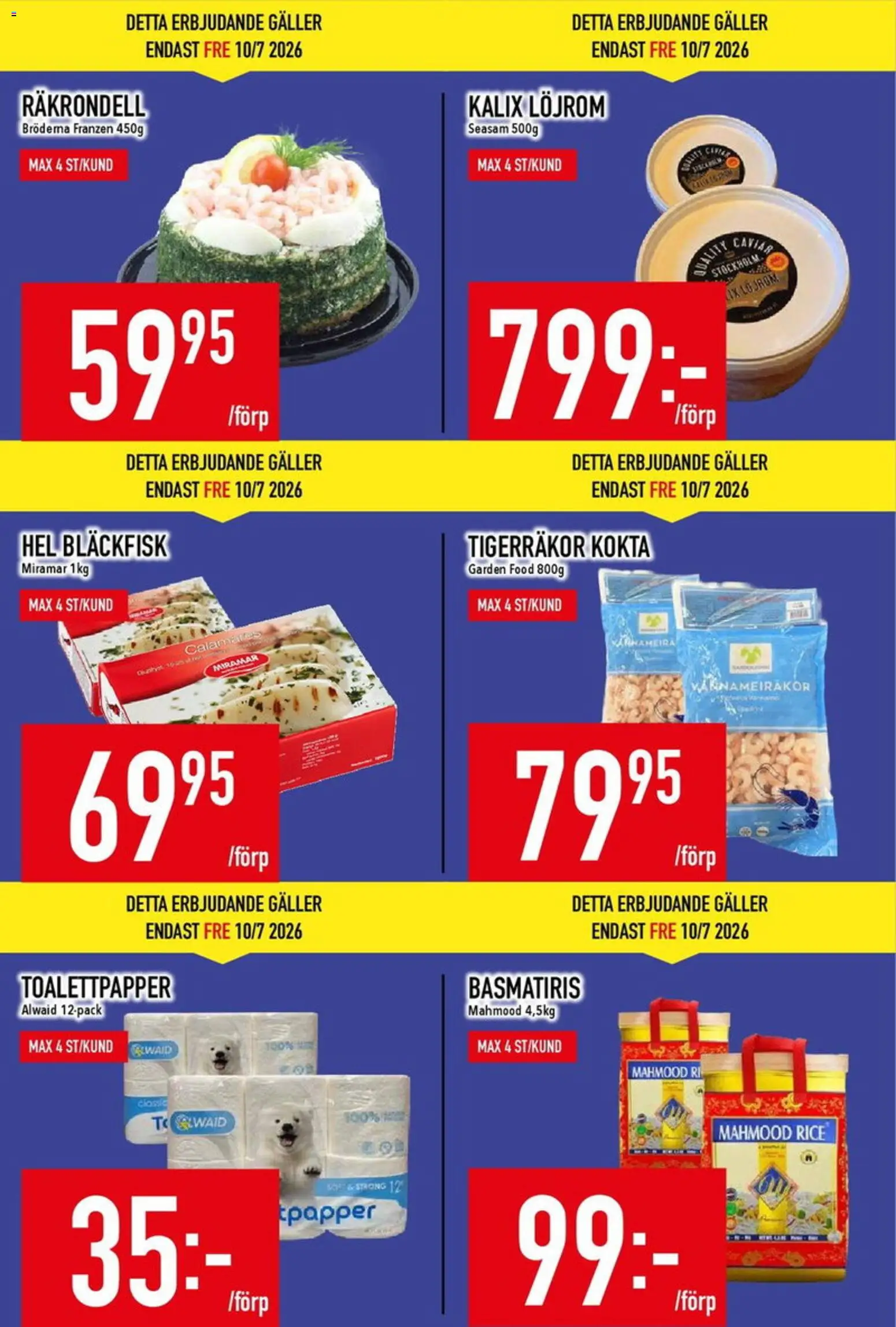 Matdax reklamblad aktuell från 06/07/2026 | Sida: 6