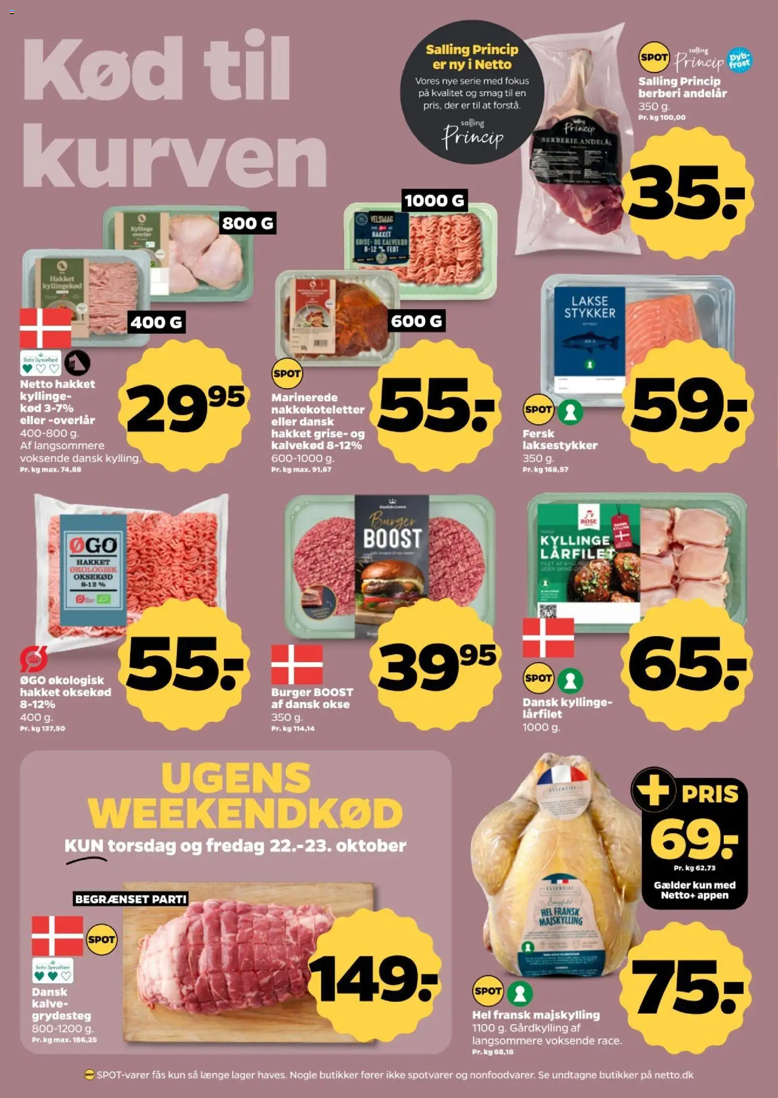 Netto tilbudsavis – gyldig fra 17/10/2026 | Side: 9 | Produkter: Kyllingekød, Oksekød