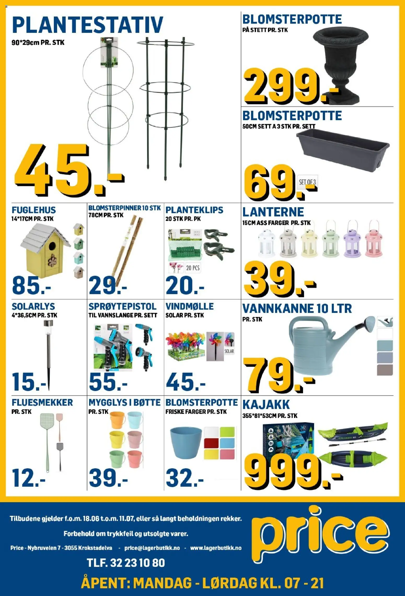 {H1} | Side: 11 | Produkter: Fluesmekker, Lanterne, Blomsterpotte