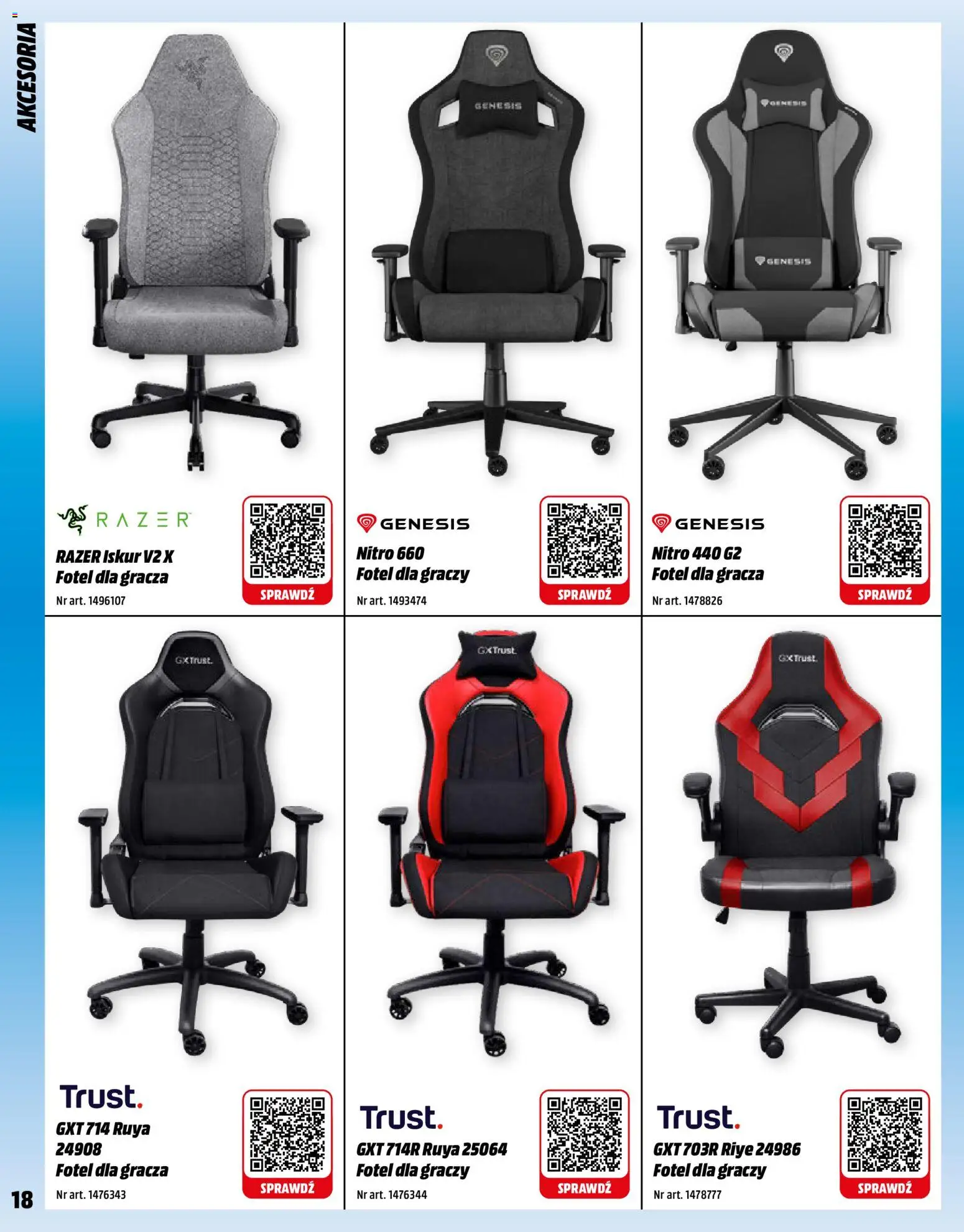 Media Markt promocje od 11.05.2026 | Strona: 18 | Produkty: Fotel