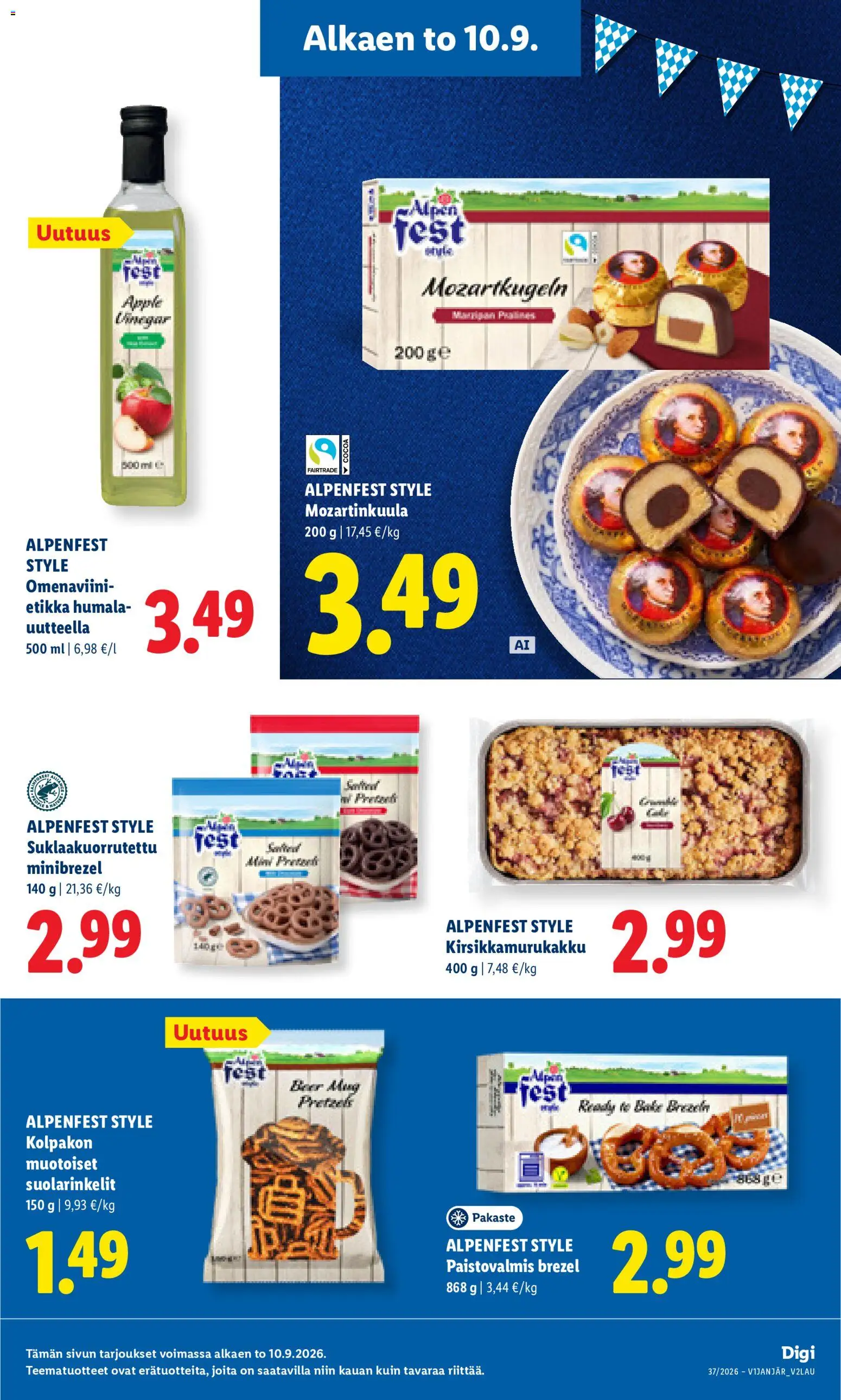 Lidl tarjoukset - Helsinki – voimassa 10/09/2026 alkaen | Sivu: 13