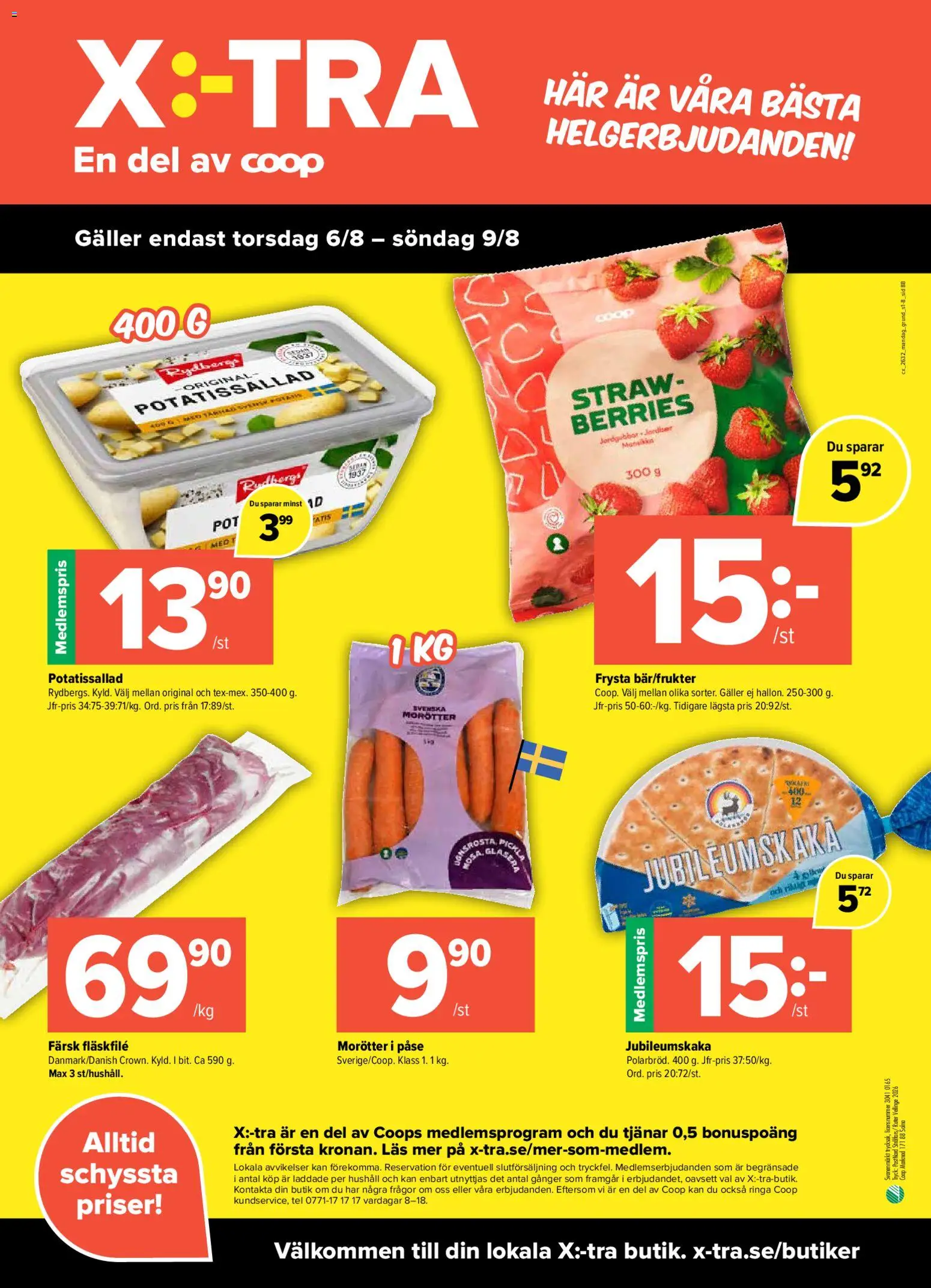 Coop X:-TRA reklamblad aktuell från 03/08/2026 | Sida: 8