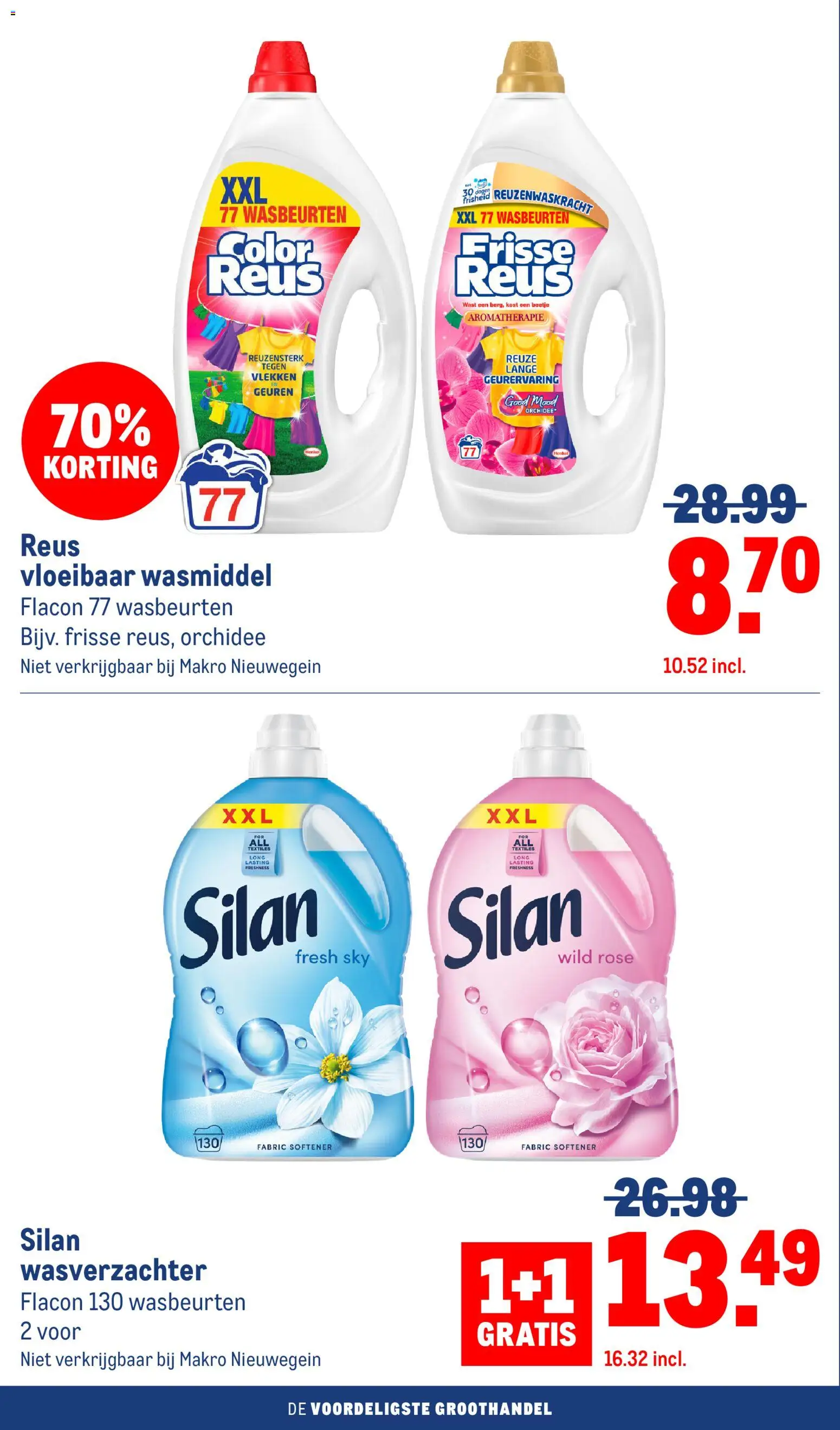 {H1} | Pagina: 6 | Producten: Vloeibaar wasmiddel, Wasmiddel, Geuren, Orchidee