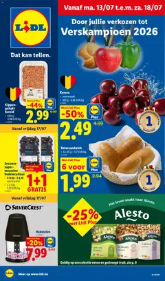 Lidl Folder week 29 - Voorbeeld van een folder van Lidl, geldig van 13/07/2026