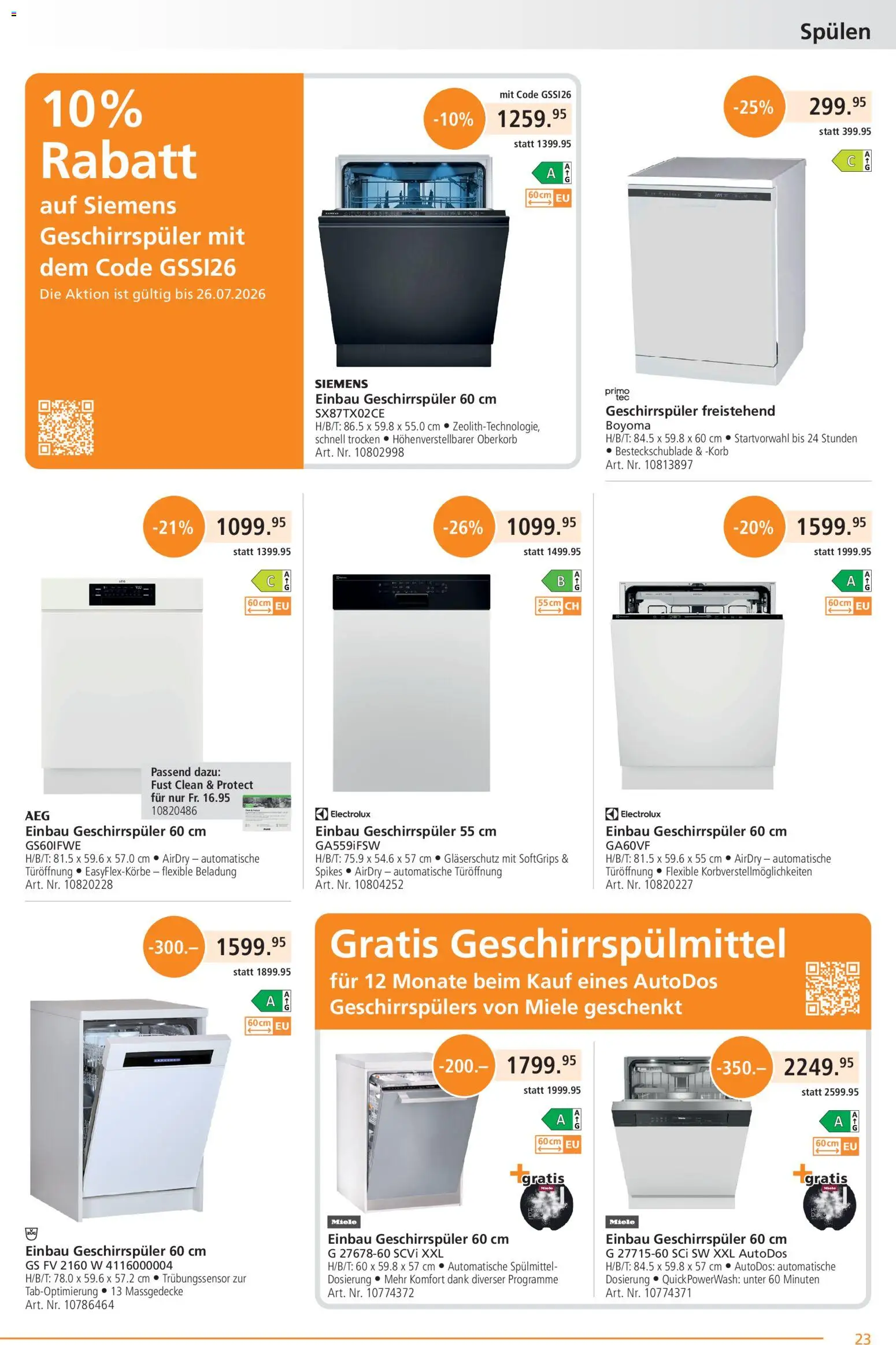 Fust aktionen – gültig ab 22.06.2026 | Seite: 23