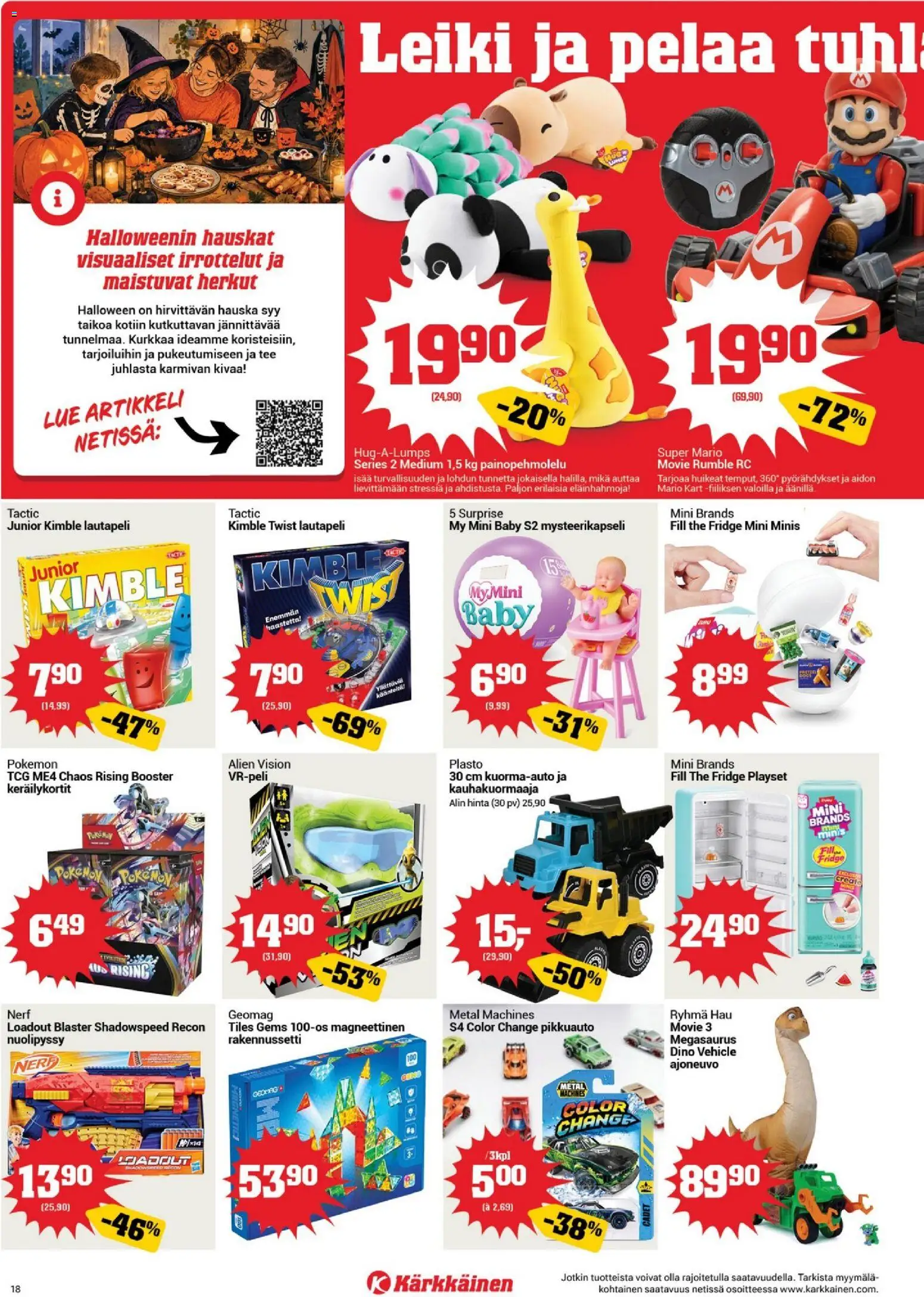 Kärkkäinen tarjoukset – voimassa 13/10/2026 alkaen | Sivu: 18 | Tuotteet: Tee