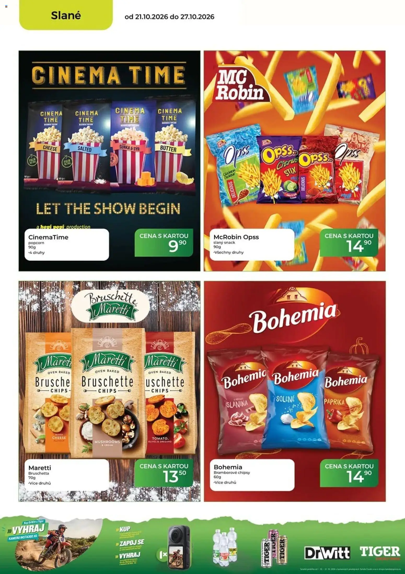 Tamda Foods leták od 21.10.2026 | Strana: 36 | Produkty: Sýr, Tiger, Drwitt, Slanina