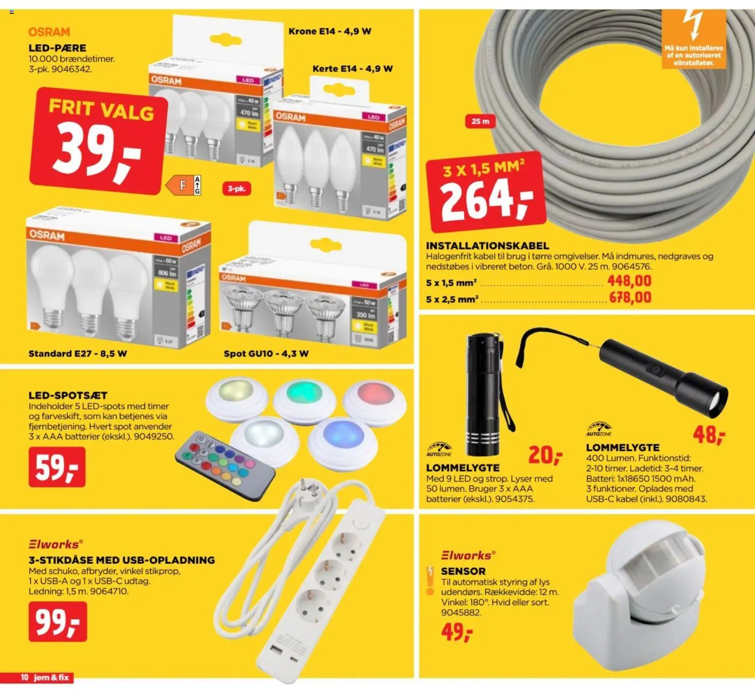 Jem & fix tilbudsavis – gyldig fra 12/10/2026 | Side: 10
