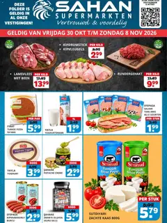 Sahan folder - Voorbeeld van een folder van Sahan, geldig van 30-10-2026