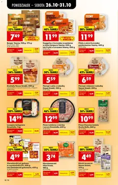 Pogląd oferty "Burger Yeemy, 158 g- 175 g:, Royal, Gold, BBQ" - ważna od 26.10.2026 | Strona: 60