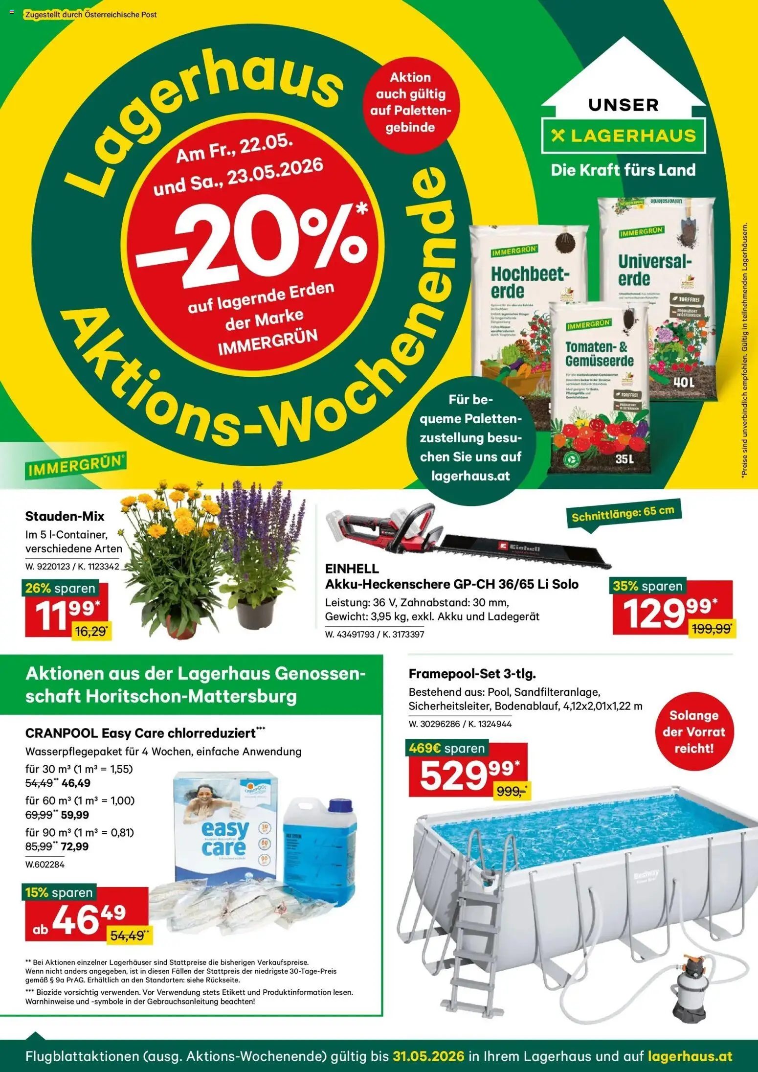 Lagerhaus Wochen Angebote gültig ab 18.05.2026 | Seite: 1 | Produkte: Gewicht, Tomaten