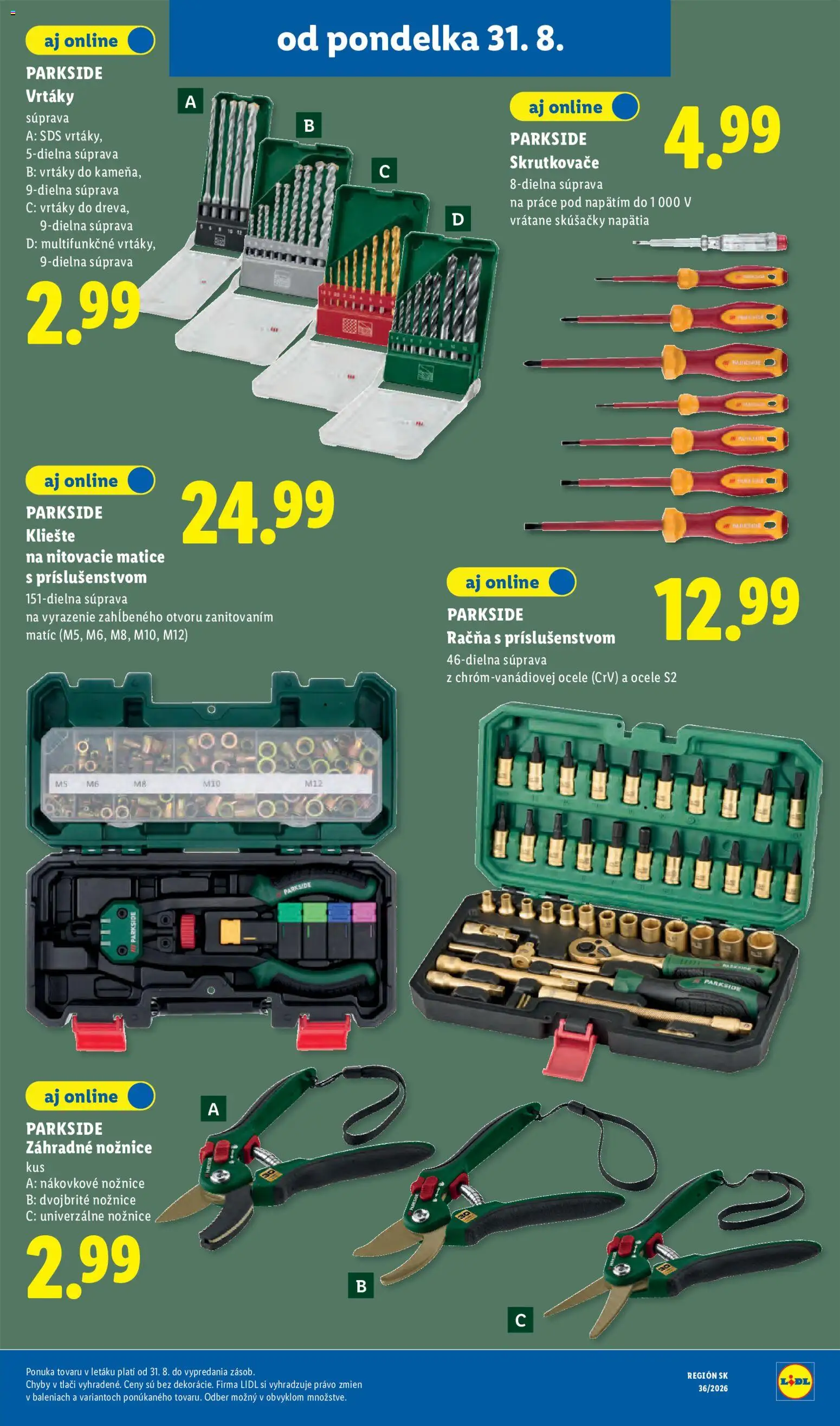 Nové Lidl akcie – leták je platný od 31.08.2026 | Strana: 56