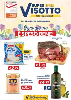 Anteprima del volantino Visotto volantino valido a partire dal 22.04.2026