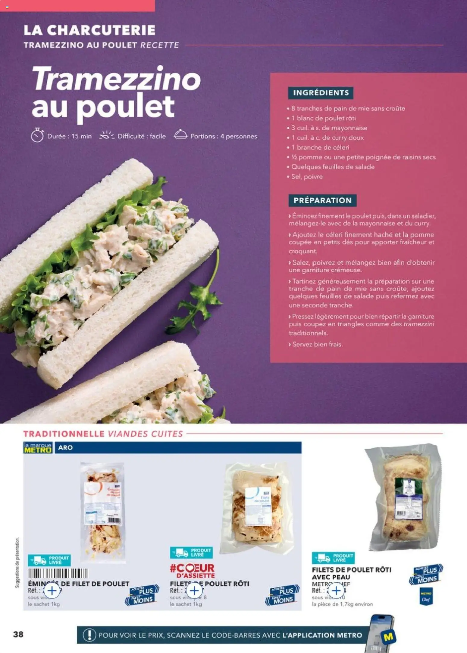 {H1} | Page: 38 | Produits: Salade, Poivre, Curry, Livre