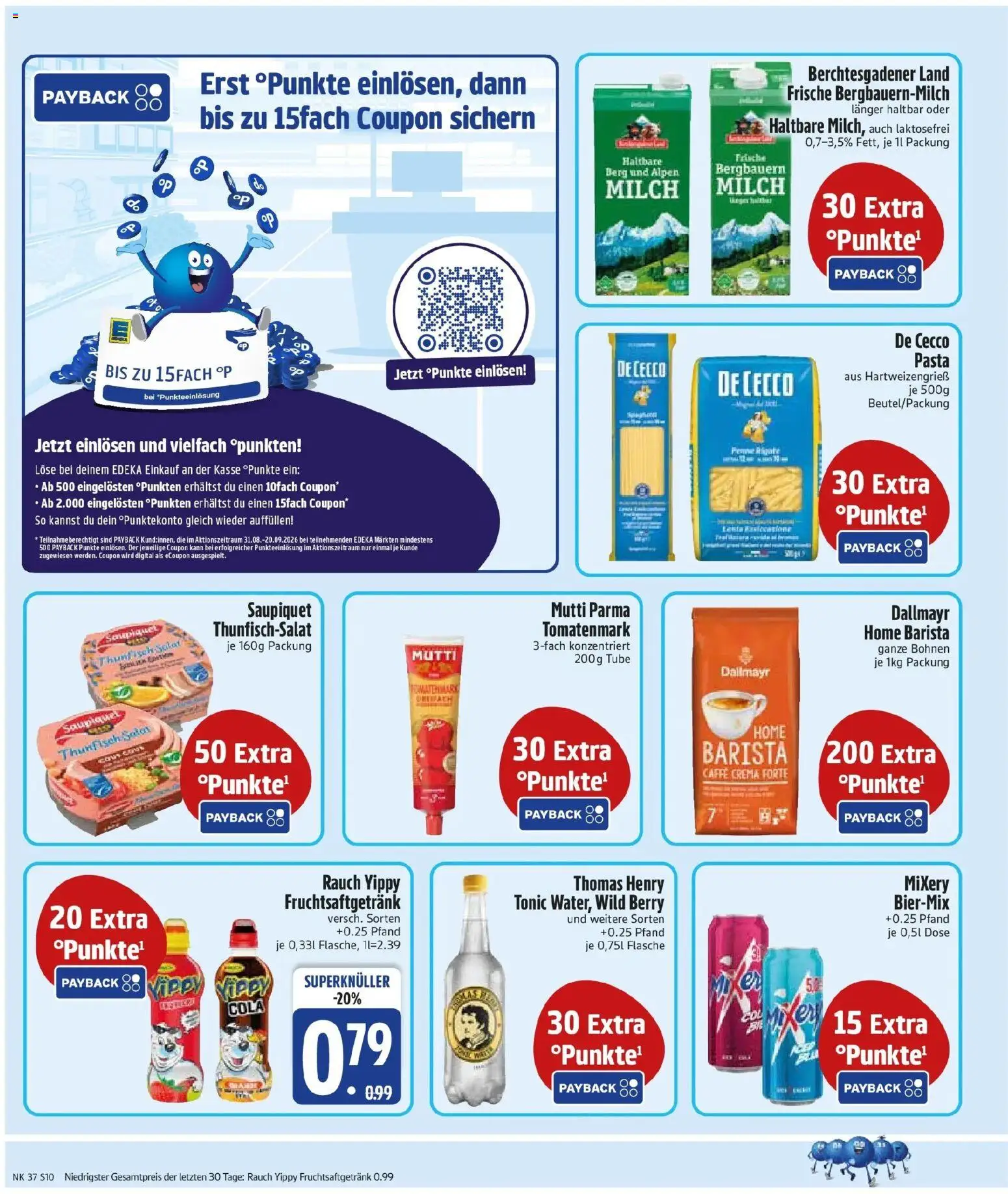 Edeka Prospekt Haar (ab 07.09.2026) » Angebote Online | Seite: 12 | Produkte: Cola, Milch, Thunfisch, Mixery