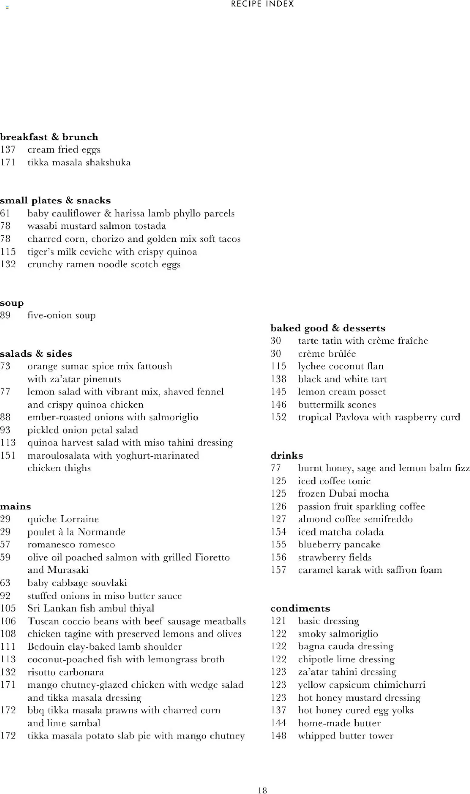 {H1} | Page: 20 | Products: Corn, Chutney, Onions, Lime