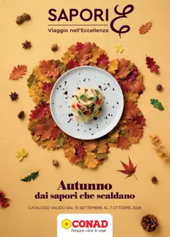 Anteprima del volantino Conad volantino Gourmet Piemonte valido a partire dal 10/09/2026