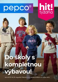 Pepco leták platný od 20.08.2026