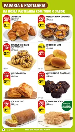 Pré-visualização Pingo Doce Poupe Esta Semana Lojas Grandes válido de 22/09/2026 | Página: 8 | Produtos: Bolo, Leite, Nata, Torta