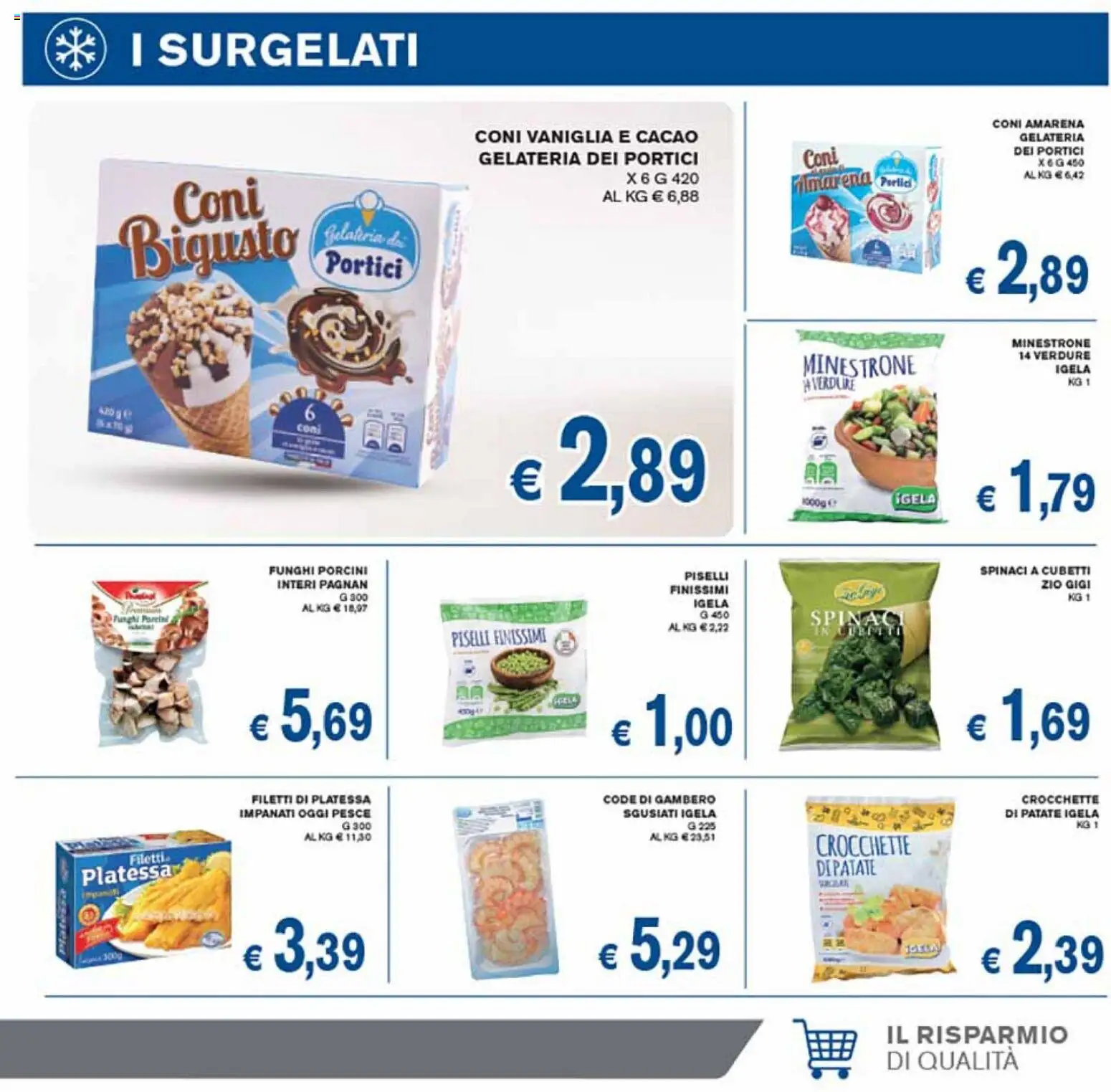Volantino Coal del 10/09/2026 | Pagina: 7 | Prodotti: Vaniglia, Pesce, Spinaci, Cacao